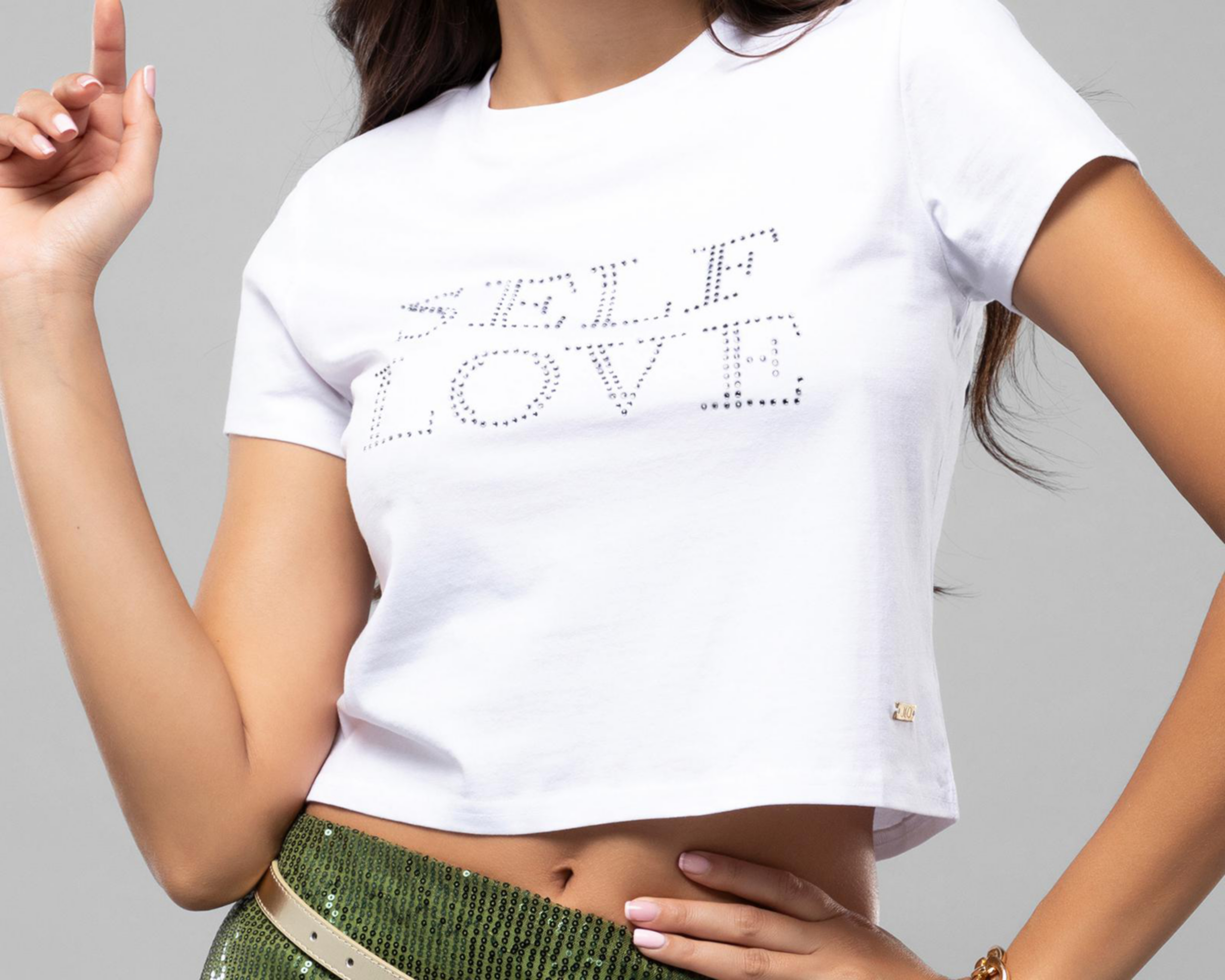 Foto 6 pulgar | Playera Jennifer Lopez Manga Corta para Mujer