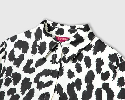 Foto 3 | Blusa Sahara de Botones para Mujer