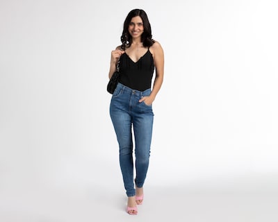 Foto 2 | Jeans Skinny Lee para Mujer