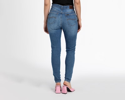 Foto 3 | Jeans Skinny Lee para Mujer
