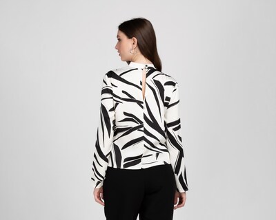 Foto 3 | Blusa Sahara Manga Larga para Mujer