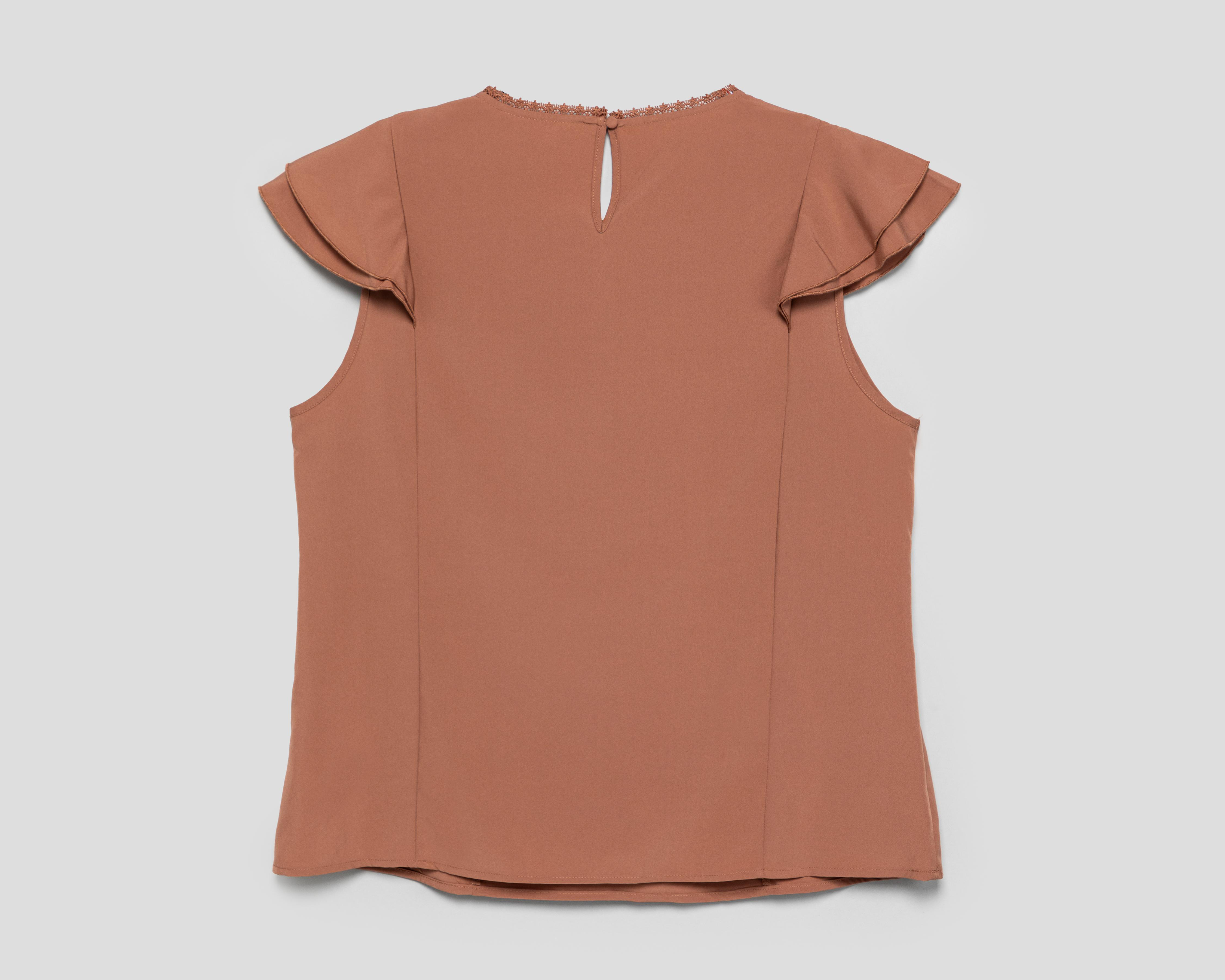 Foto 3 pulgar | Blusa Sahara sin Mangas para Mujer