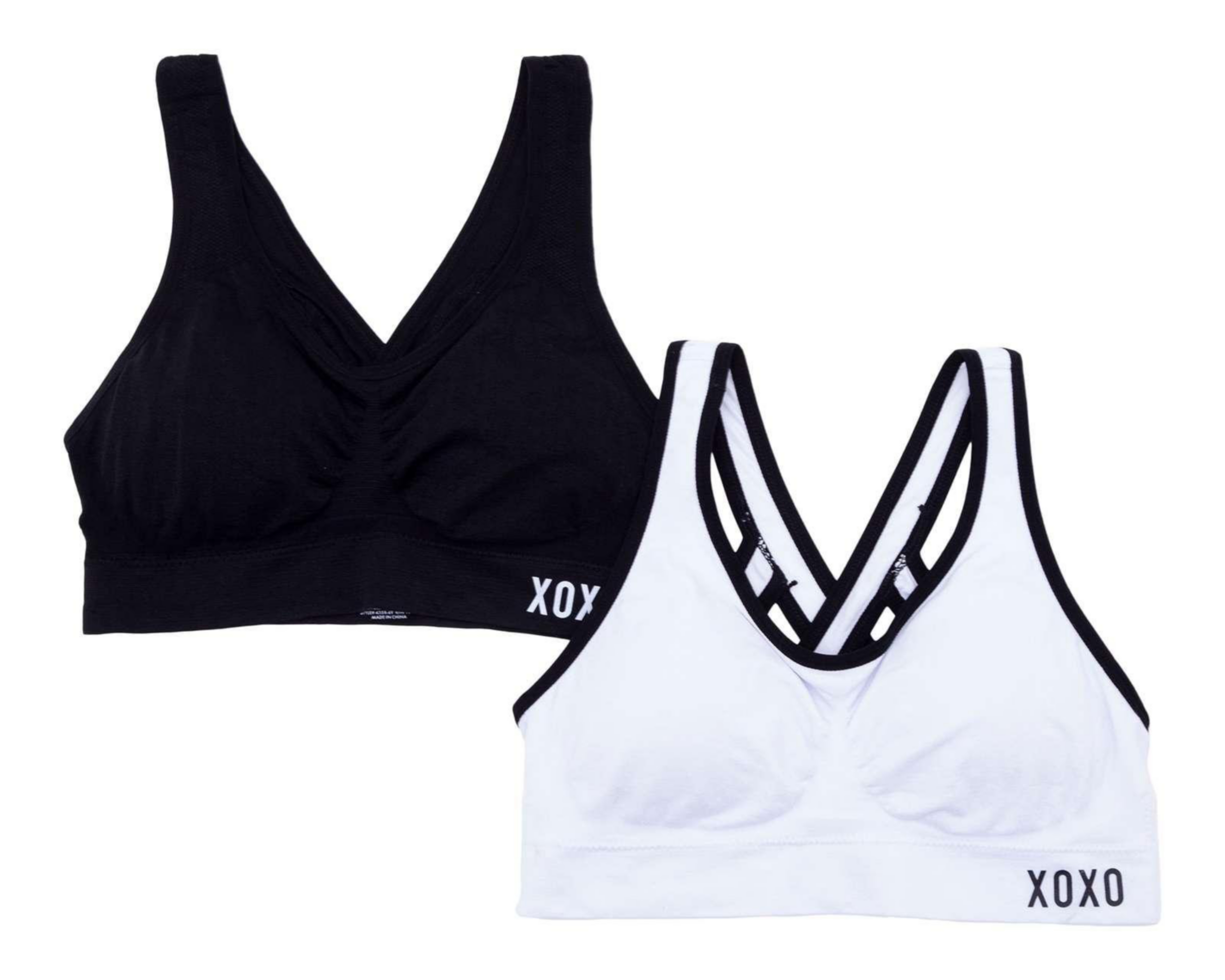 Top de Entrenamiento Xoxo con Tirante Cruzado para Mujer 2 Piezas