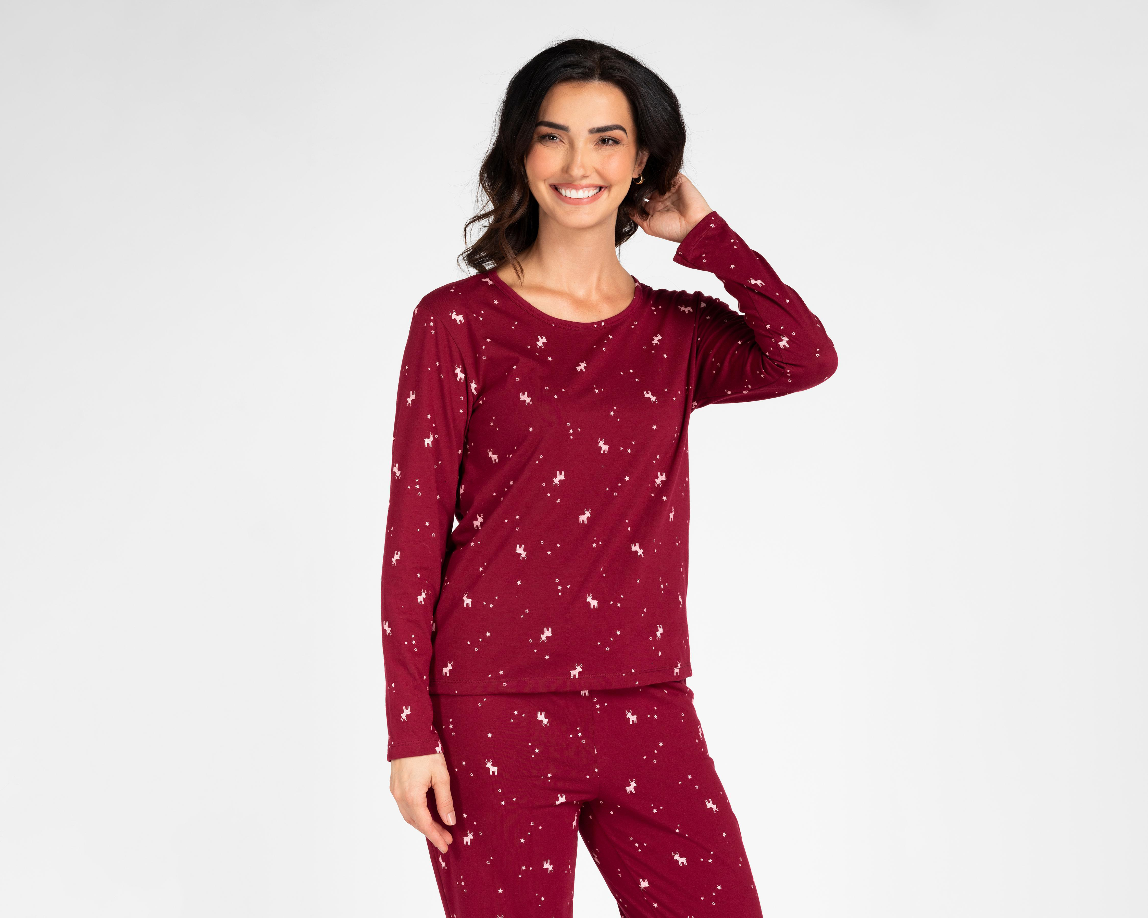 Foto 4 pulgar | Pijama Tops & Bottoms Juvenil 2 Piezas