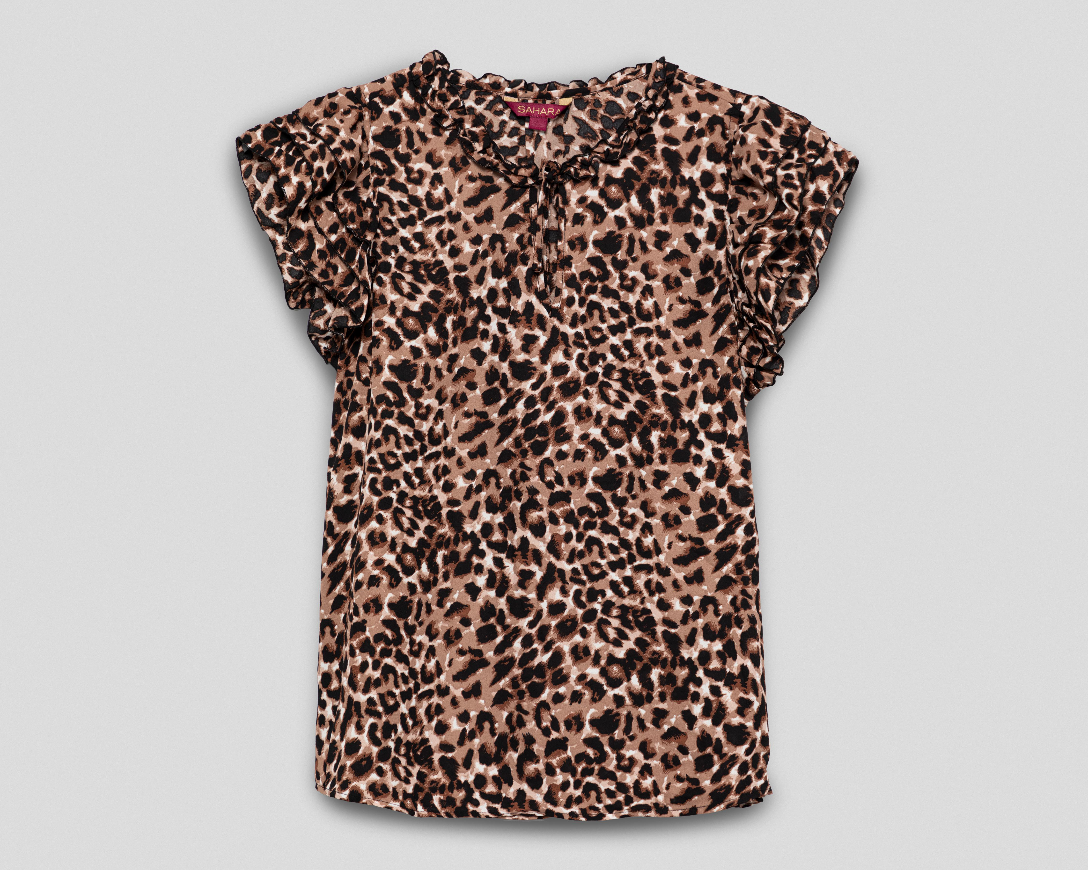 Blusa Sahara Animal Print para Mujer