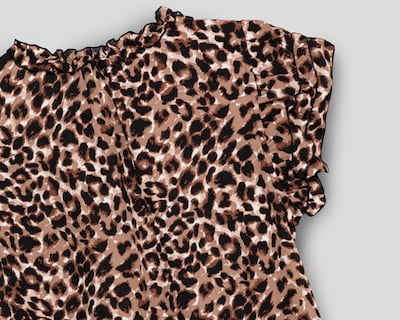Foto 5 | Blusa Sahara Animal Print para Mujer