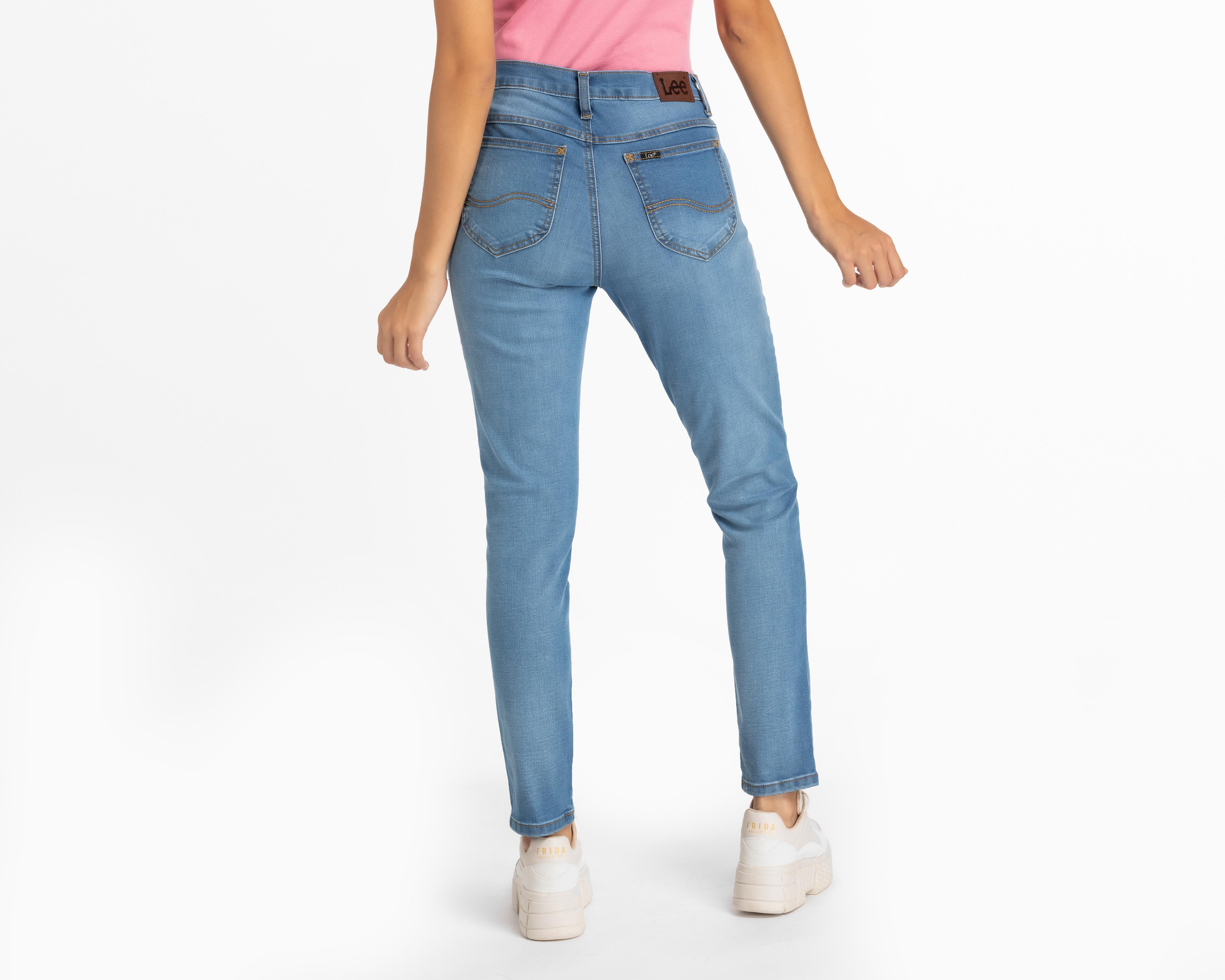 Foto 4 pulgar | Jeans Skinny Lee para Mujer