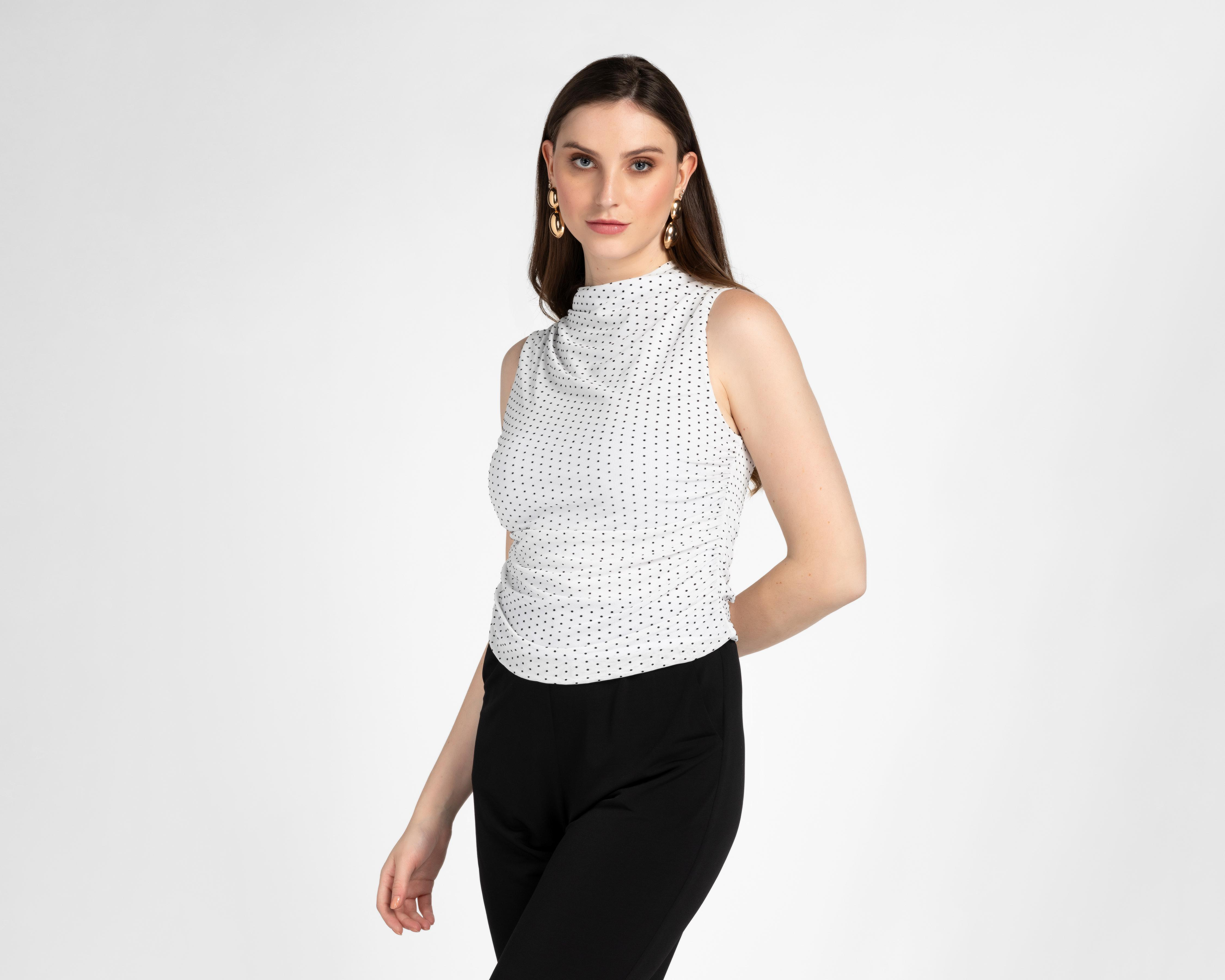 Blusa Sahara sin Mangas para Mujer