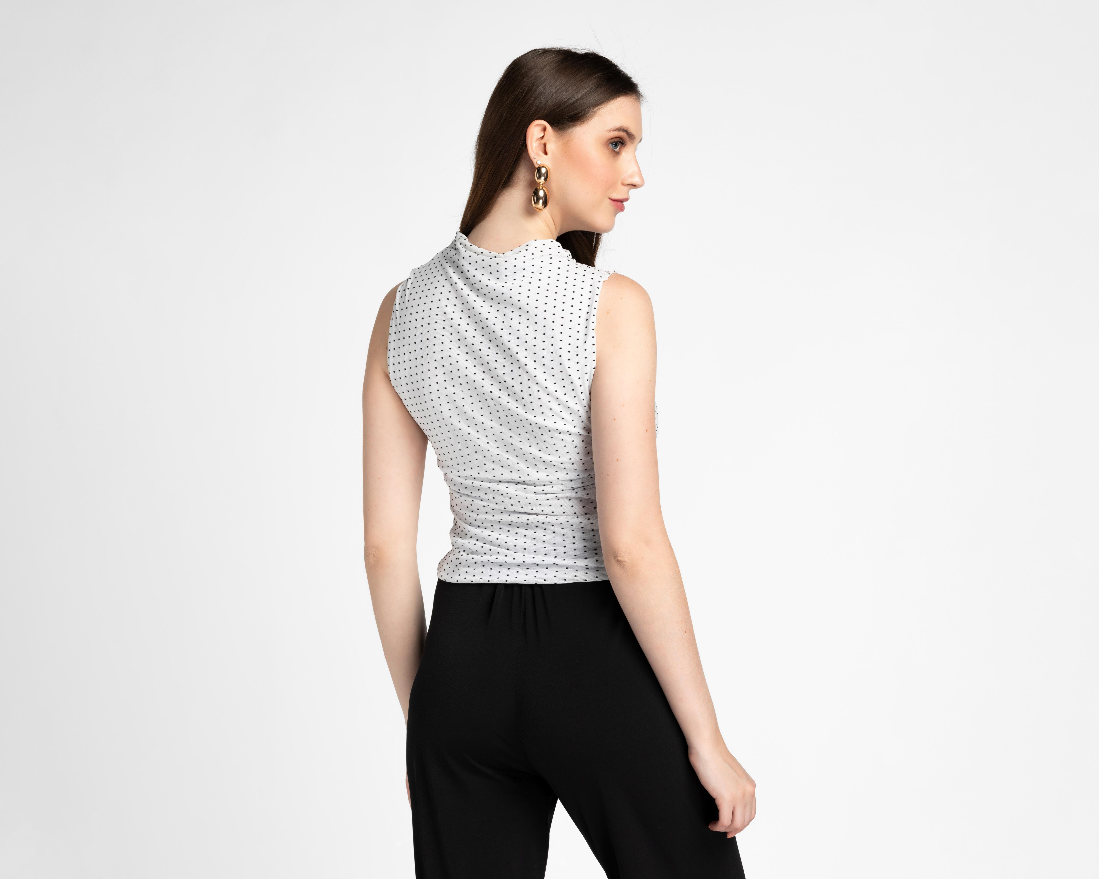 Foto 4 pulgar | Blusa Sahara sin Mangas para Mujer