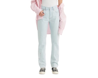 Foto 1 | Jeans Recto Levi's 501 para Mujer