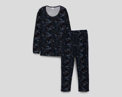 Foto 1 | Pijama Tops & Bottoms para Mujer 2 Piezas