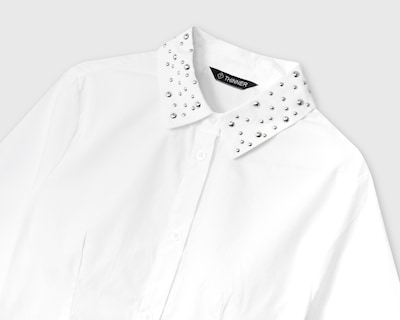 Foto 3 | Crop Top Thinner con Estoperoles para Mujer