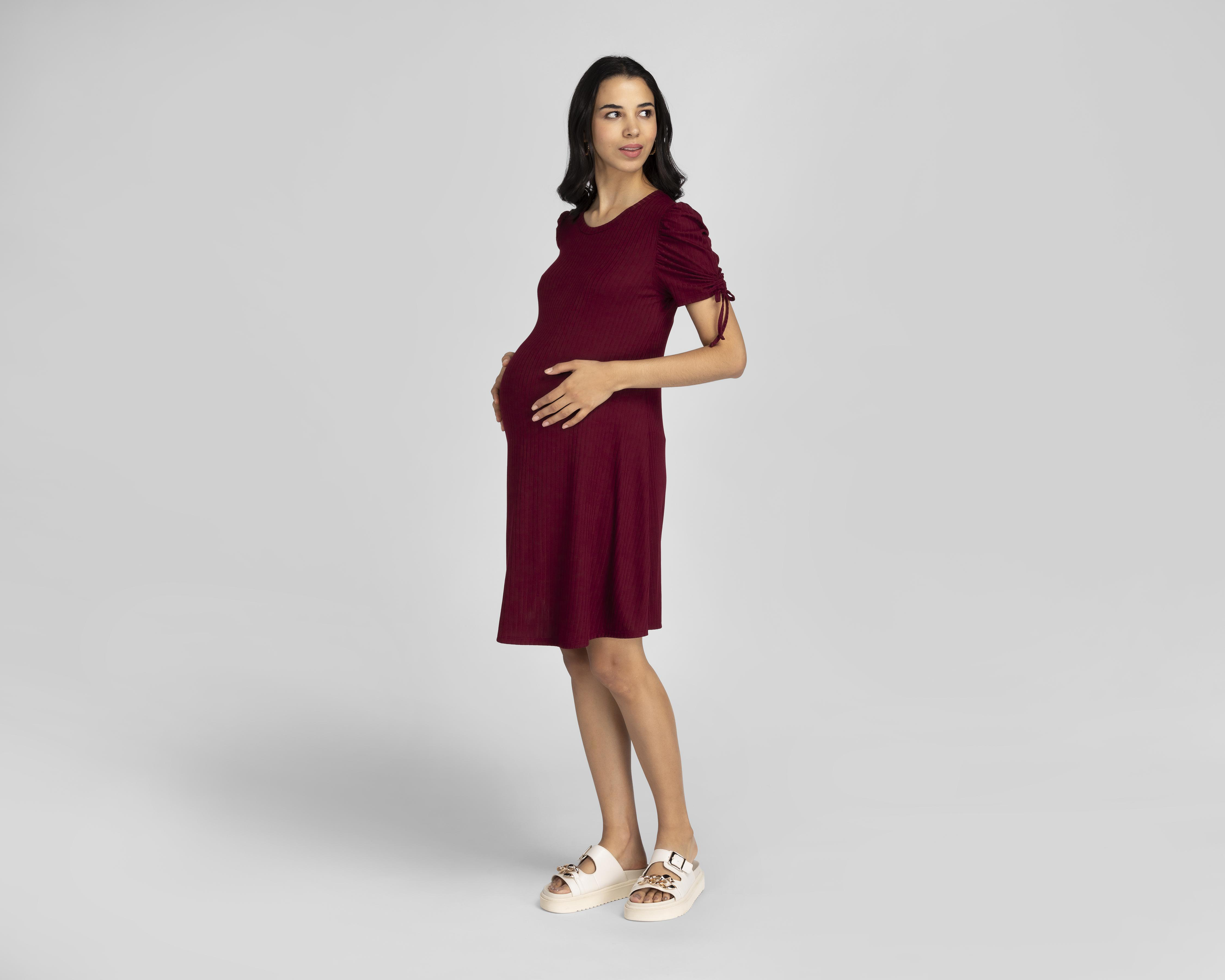 Vestido de Maternidad Mamá Bella Manga Corta