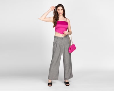 Foto 2 | Crop Top Bebe Rosa para Mujer