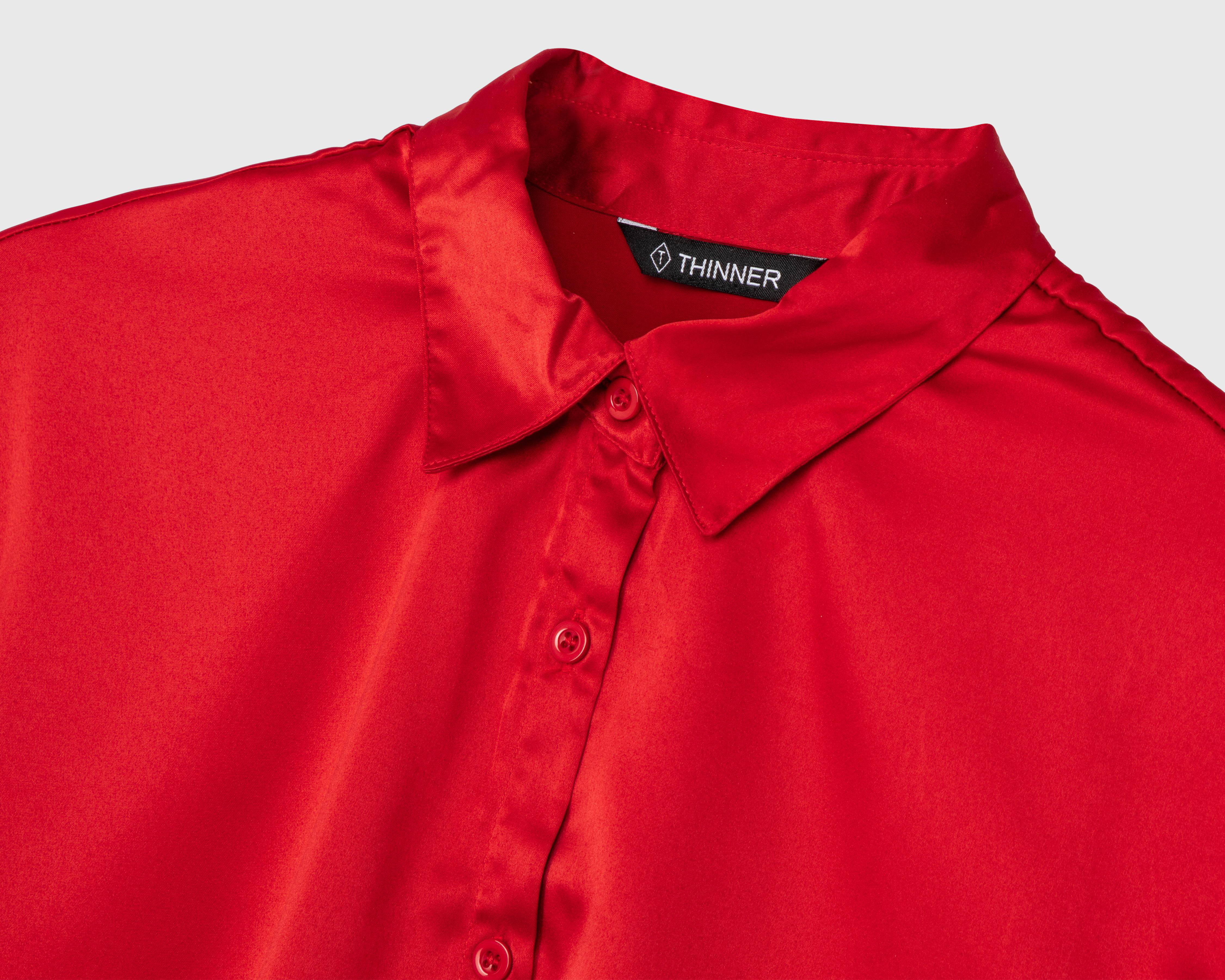 Foto 4 pulgar | Blusa Thinner tipo Crop para Mujer