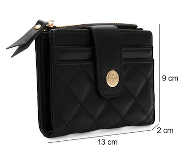 Foto 6 | Monedero para Mujer Lady Sun Negro