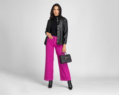 Foto 2 | Jeans Wide Leg Flare Lee para Mujer