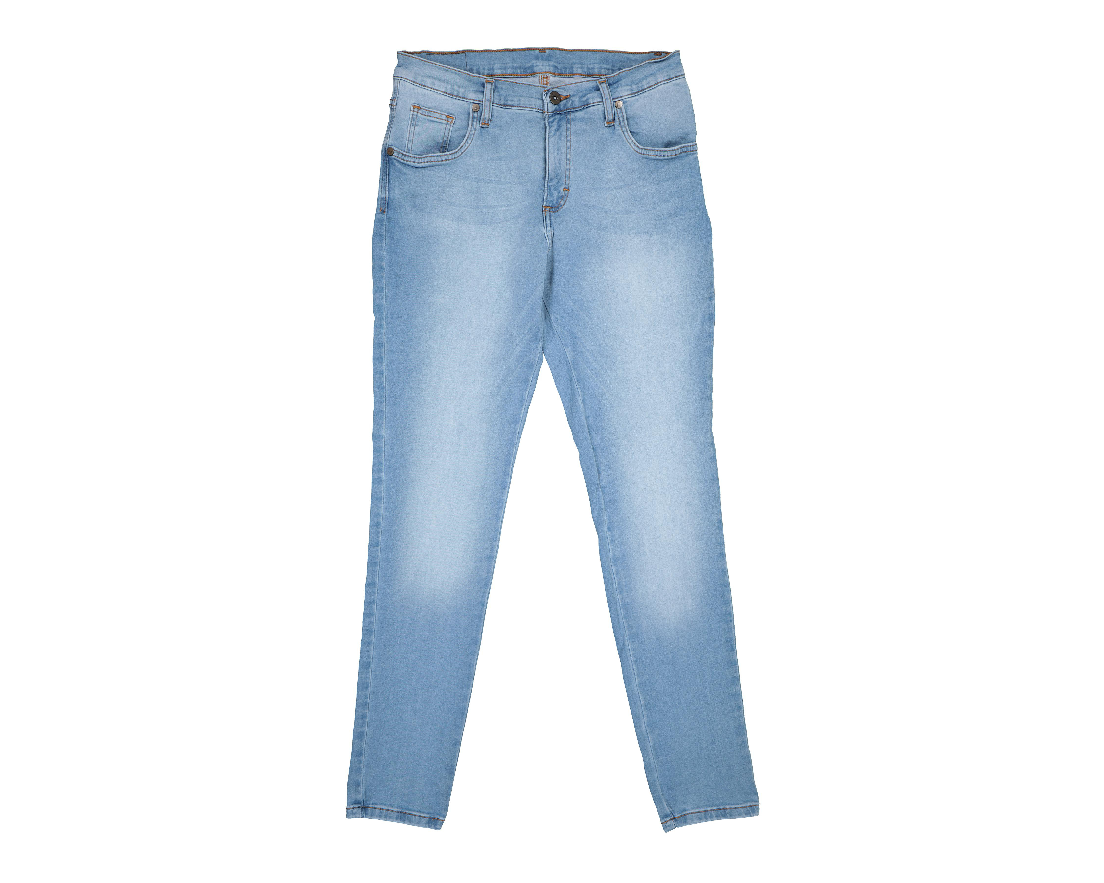 Foto 6 | Jeans Lee Skinny Fit Deslavados