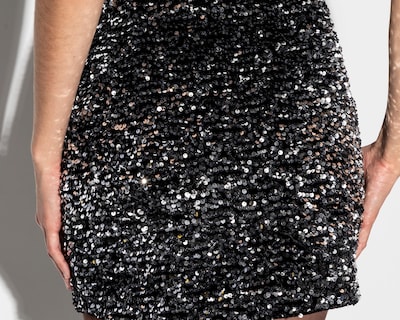 Foto 5 | Falda Corta Thinner con Lentejuelas