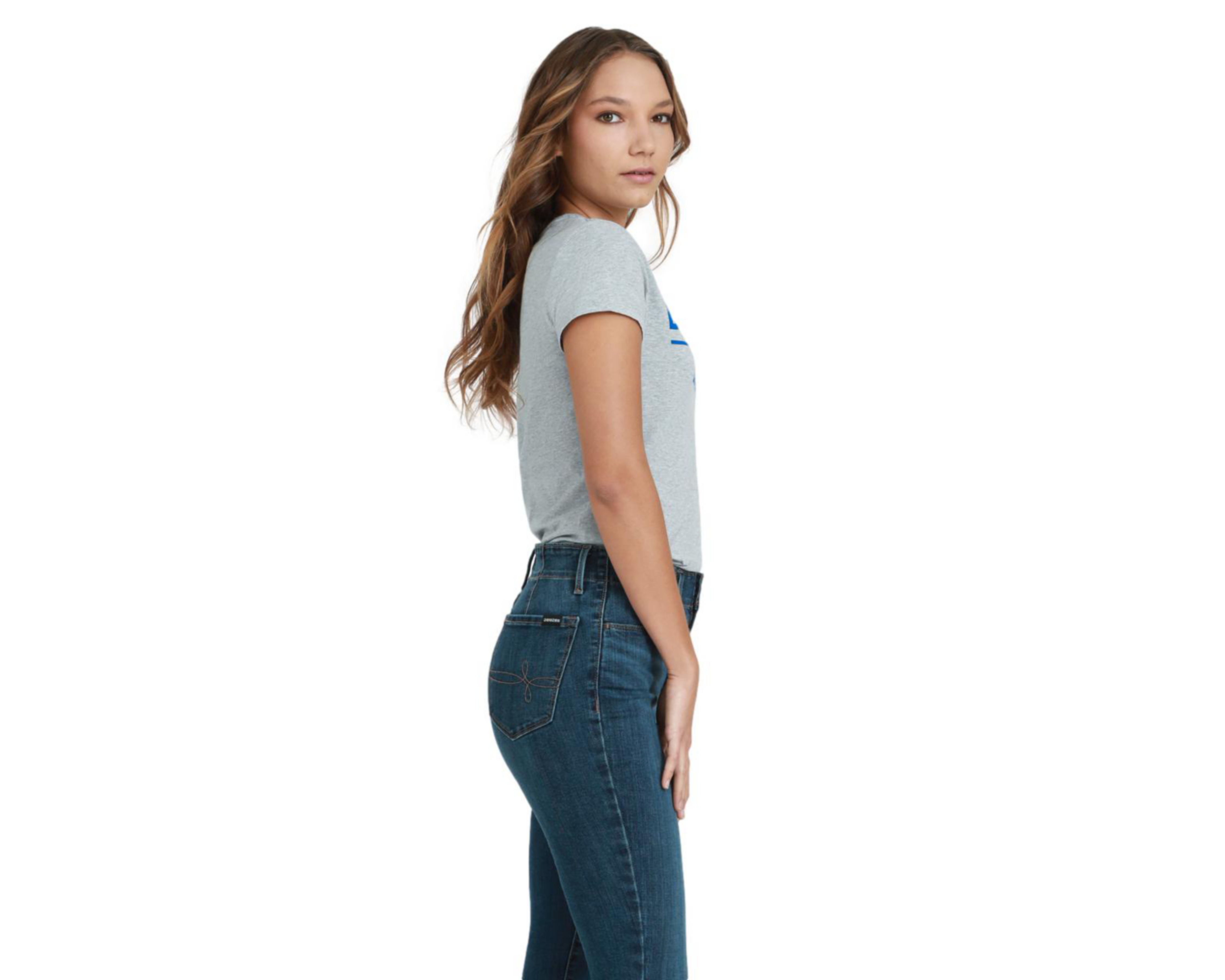 Foto 2 | Playera Levi's Cuello Redondo para Mujer