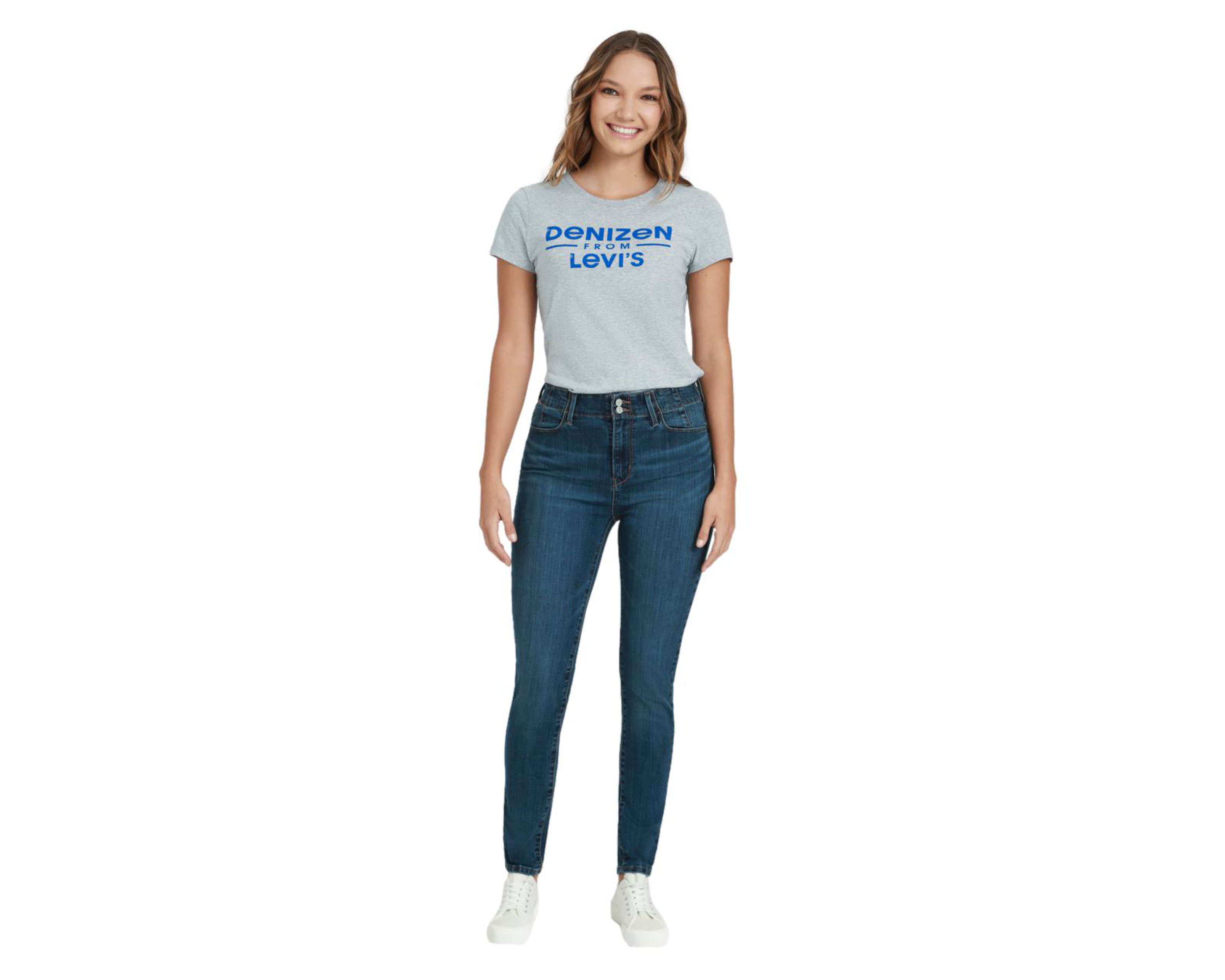 Foto 5 pulgar | Playera Levi's Cuello Redondo para Mujer