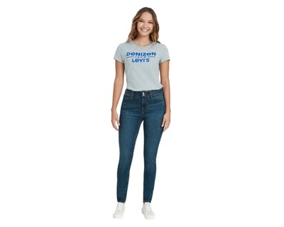 Foto 4 | Playera Levi's Cuello Redondo para Mujer