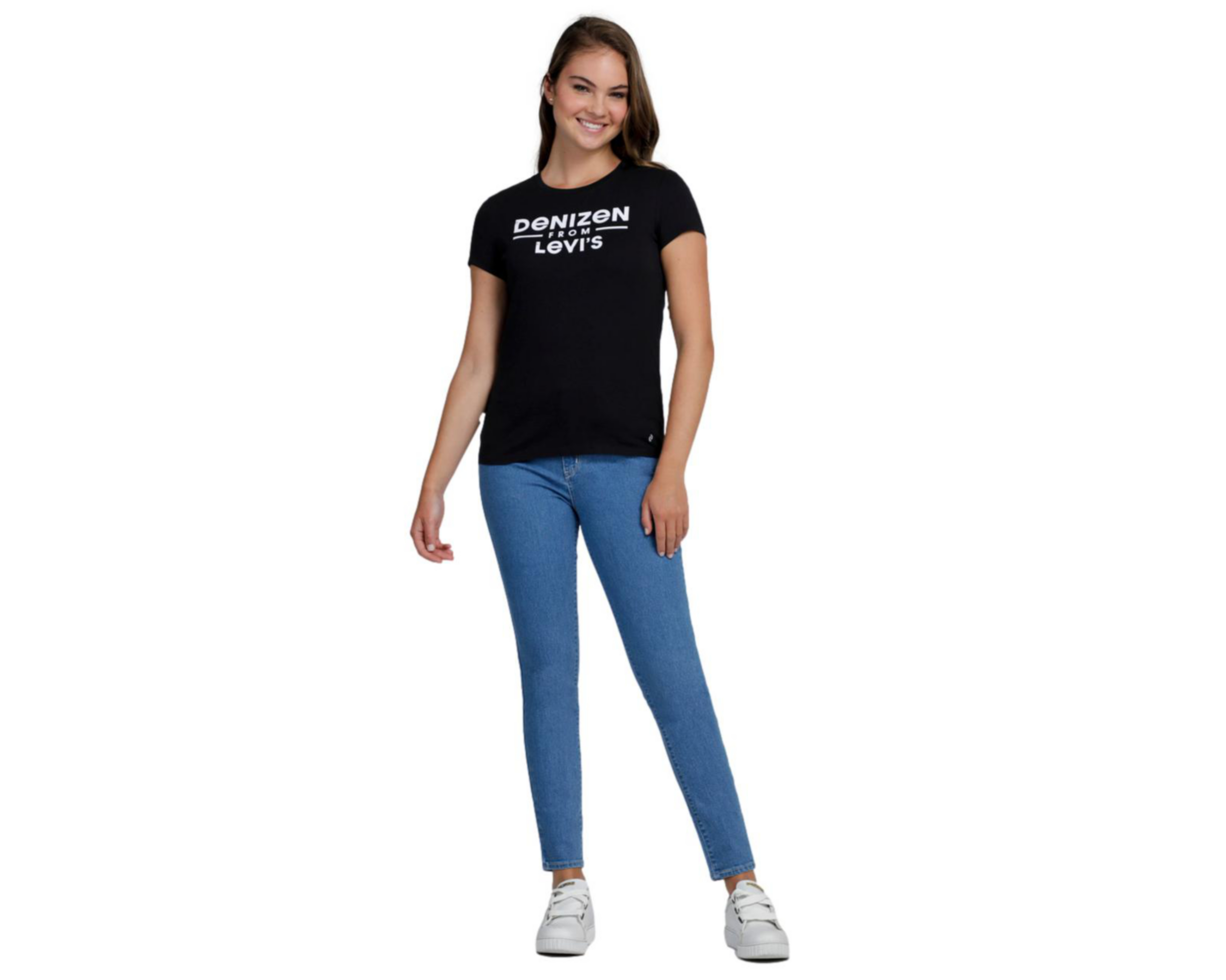 Foto 5 pulgar | Playera Levi's Cuello Redondo para Mujer