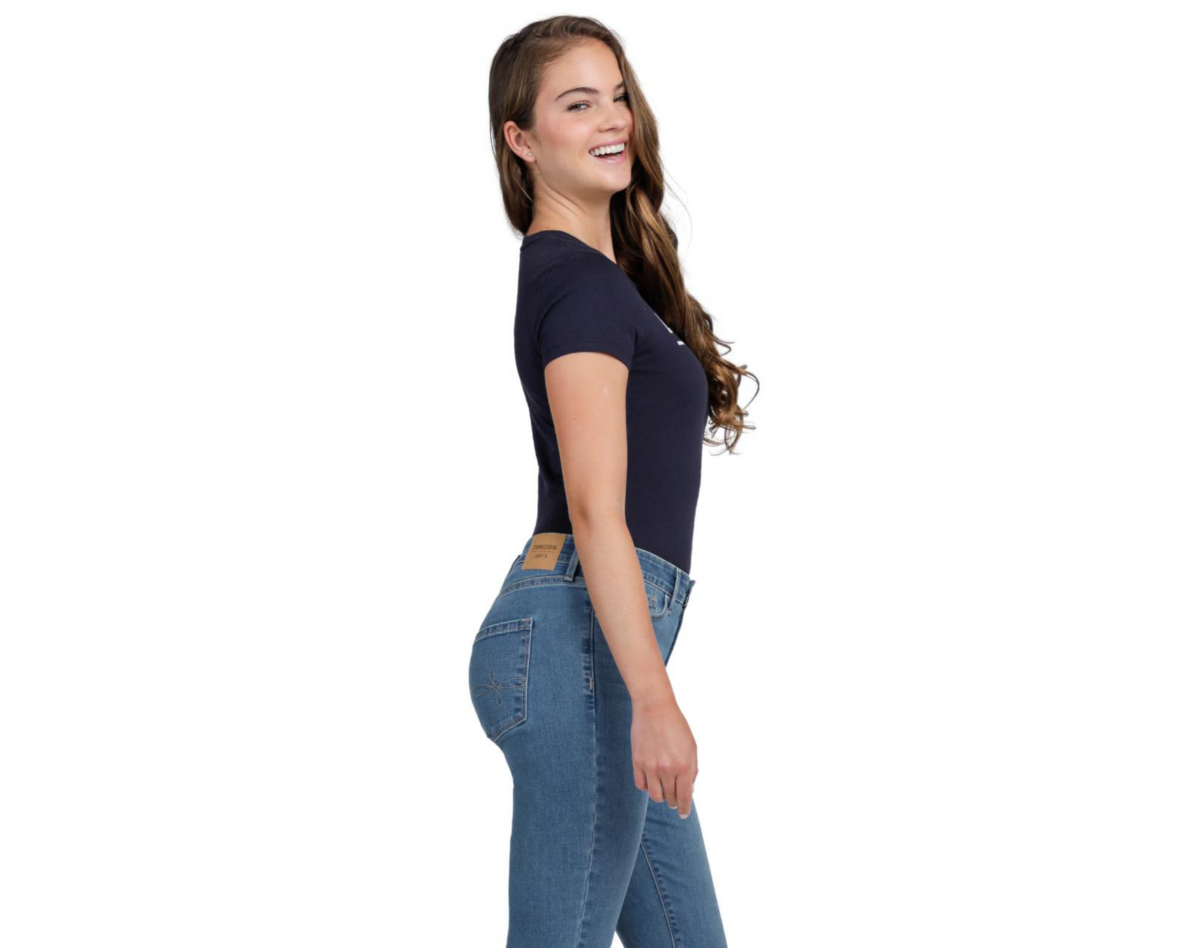 Foto 3 pulgar | Playera Levi's Cuello Redondo para Mujer