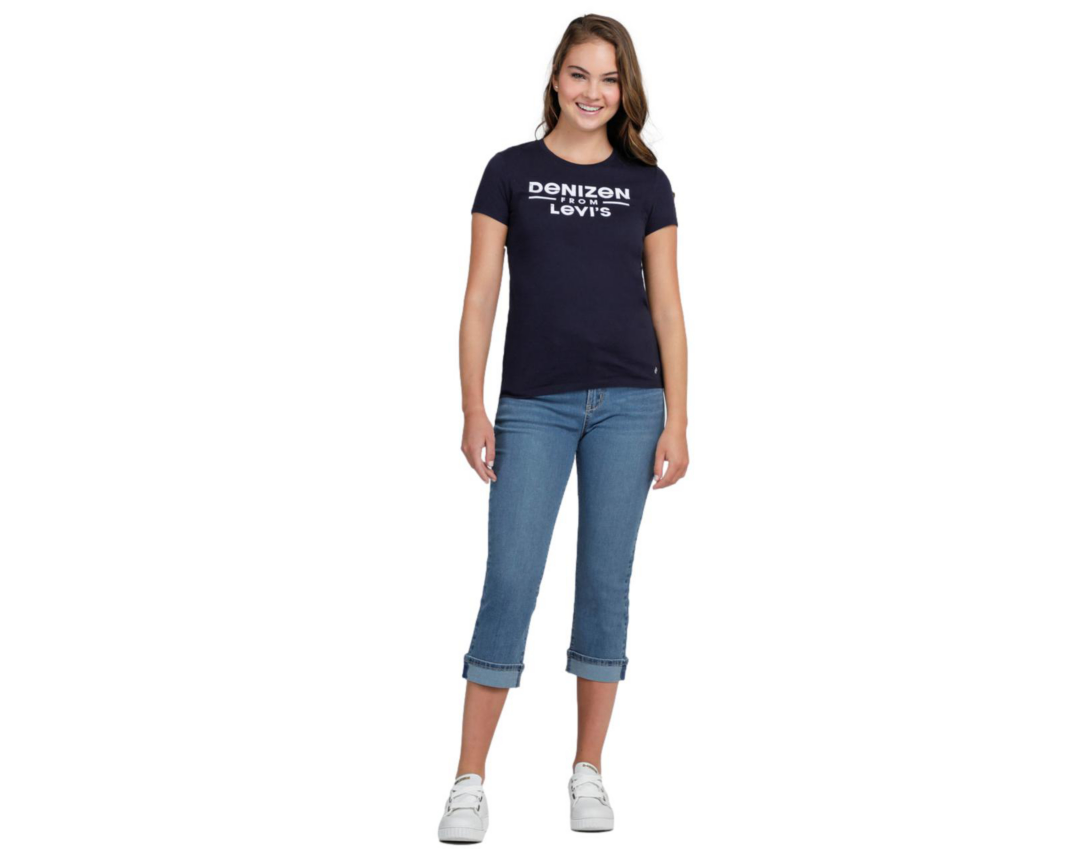 Foto 5 pulgar | Playera Levi's Cuello Redondo para Mujer