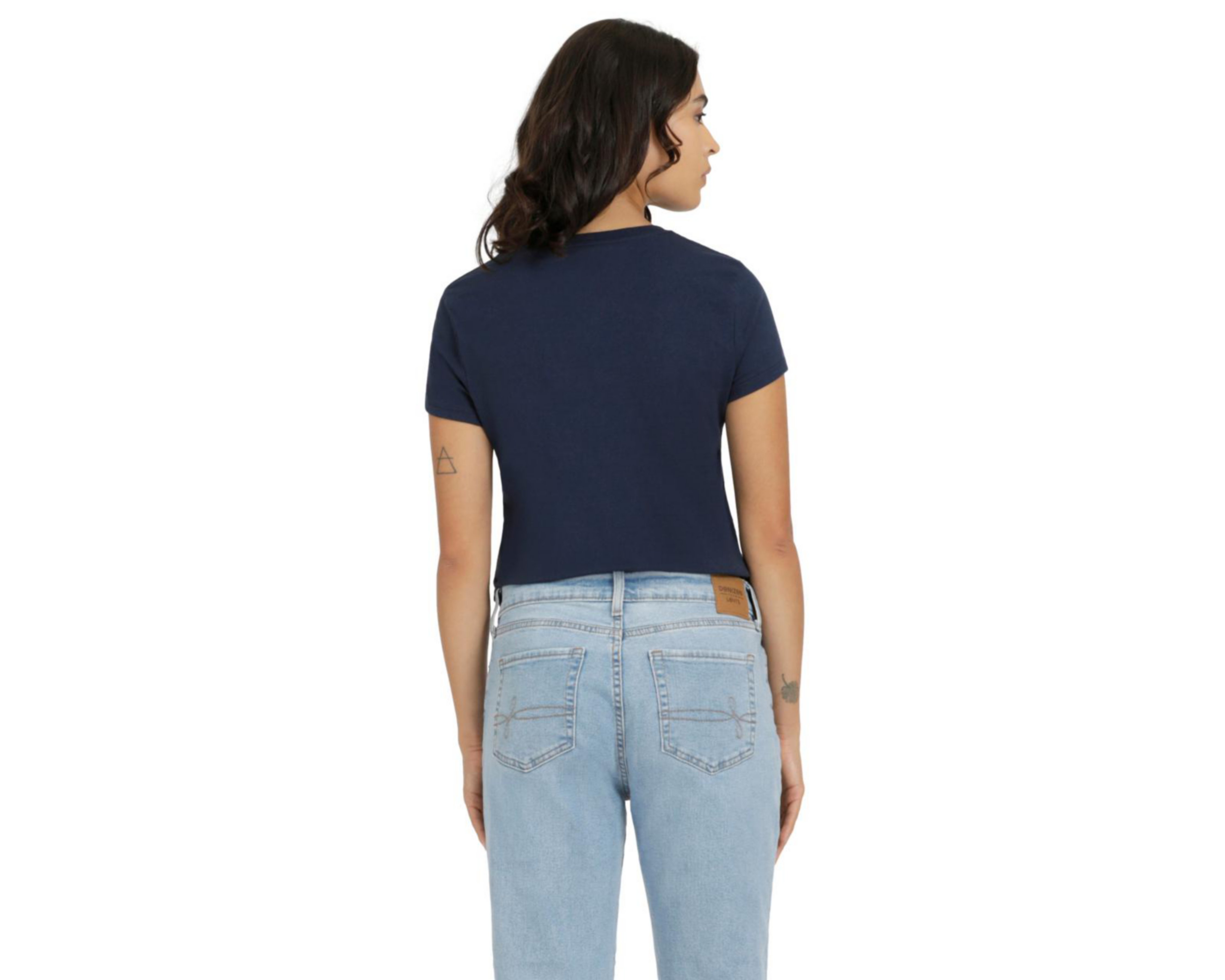 Foto 4 pulgar | Playera Denizen Manga Corta para Mujer