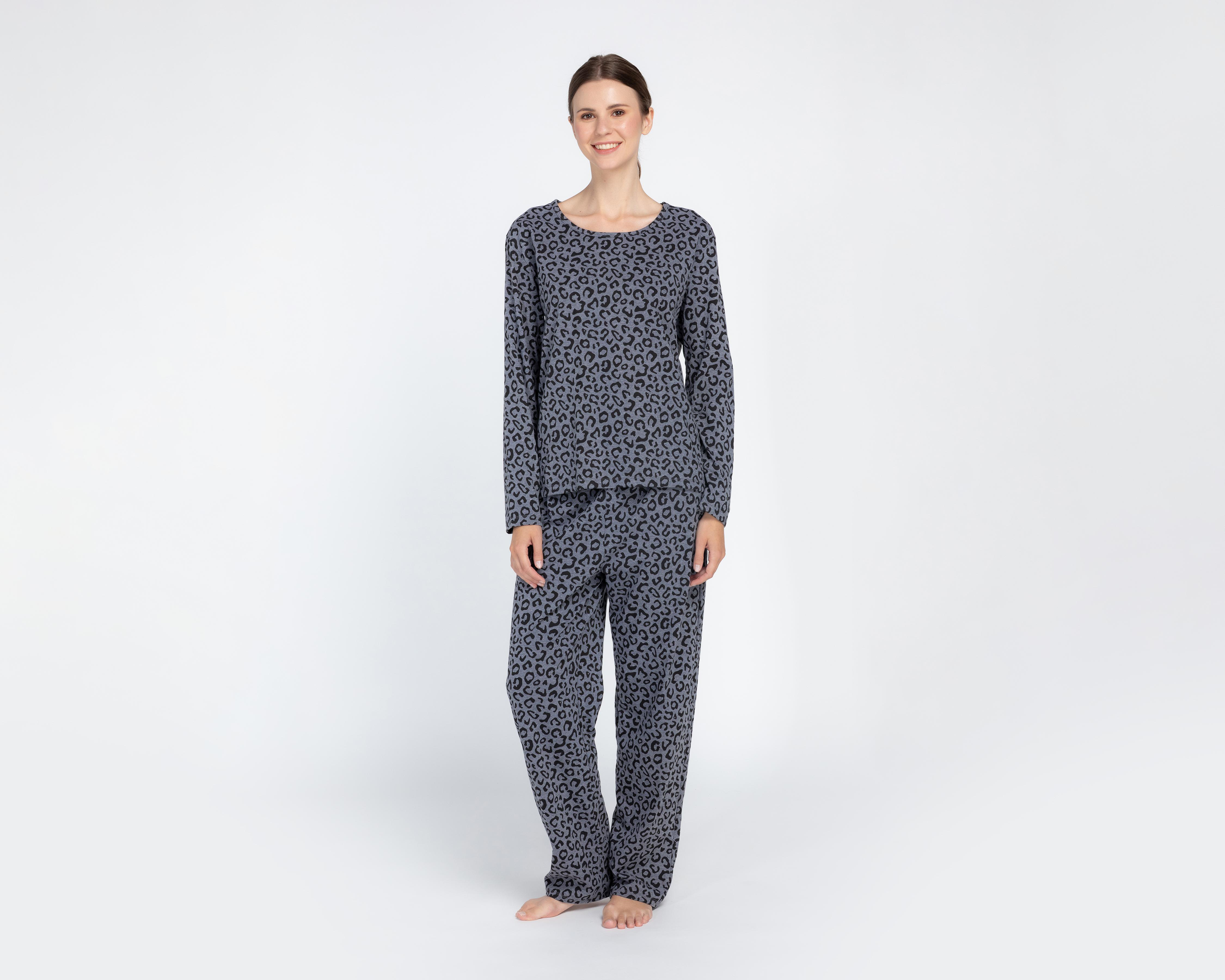Foto 1 | Pijama Tops & Bottoms para Mujer 2 Piezas
