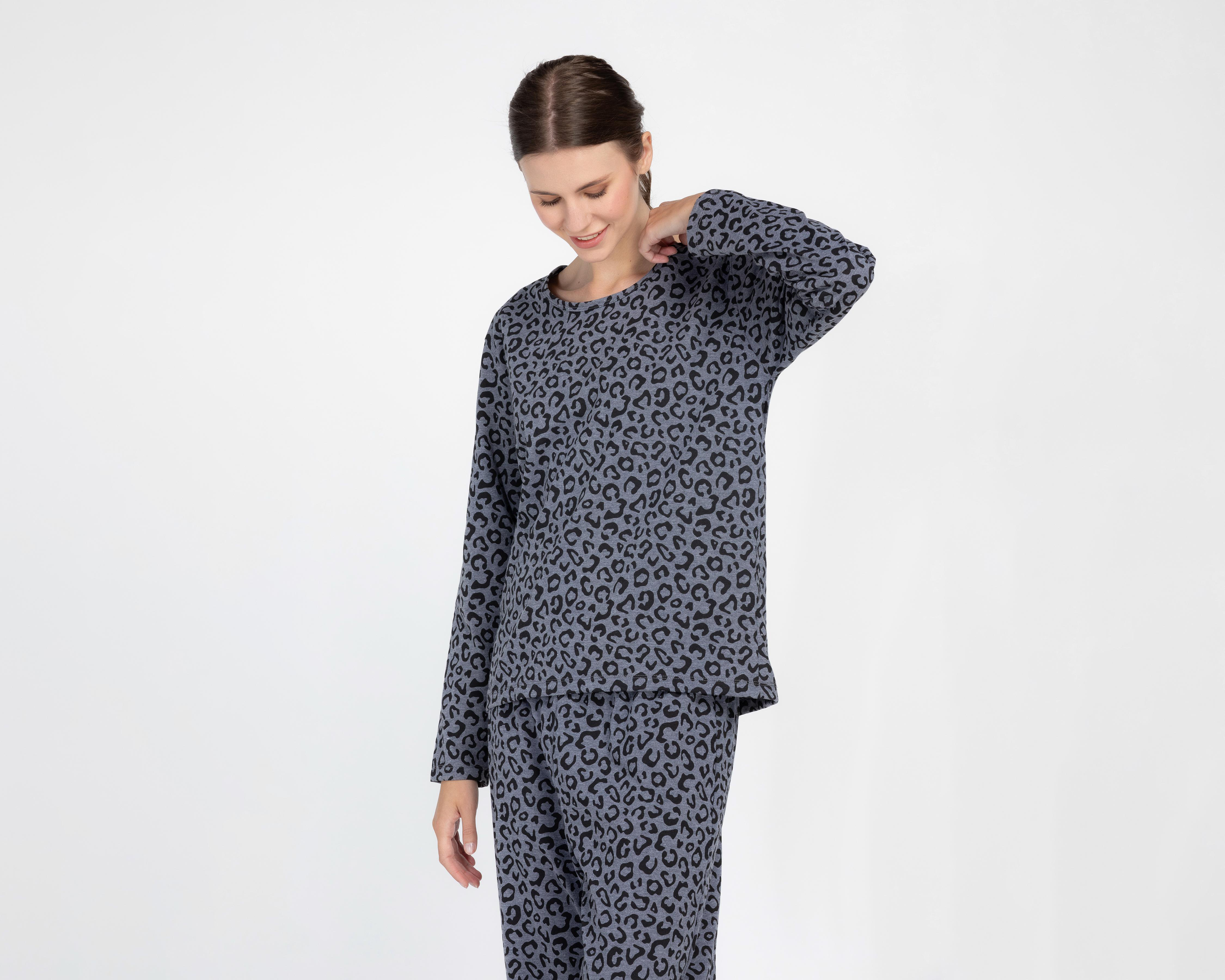 Foto 3 | Pijama Tops & Bottoms para Mujer 2 Piezas