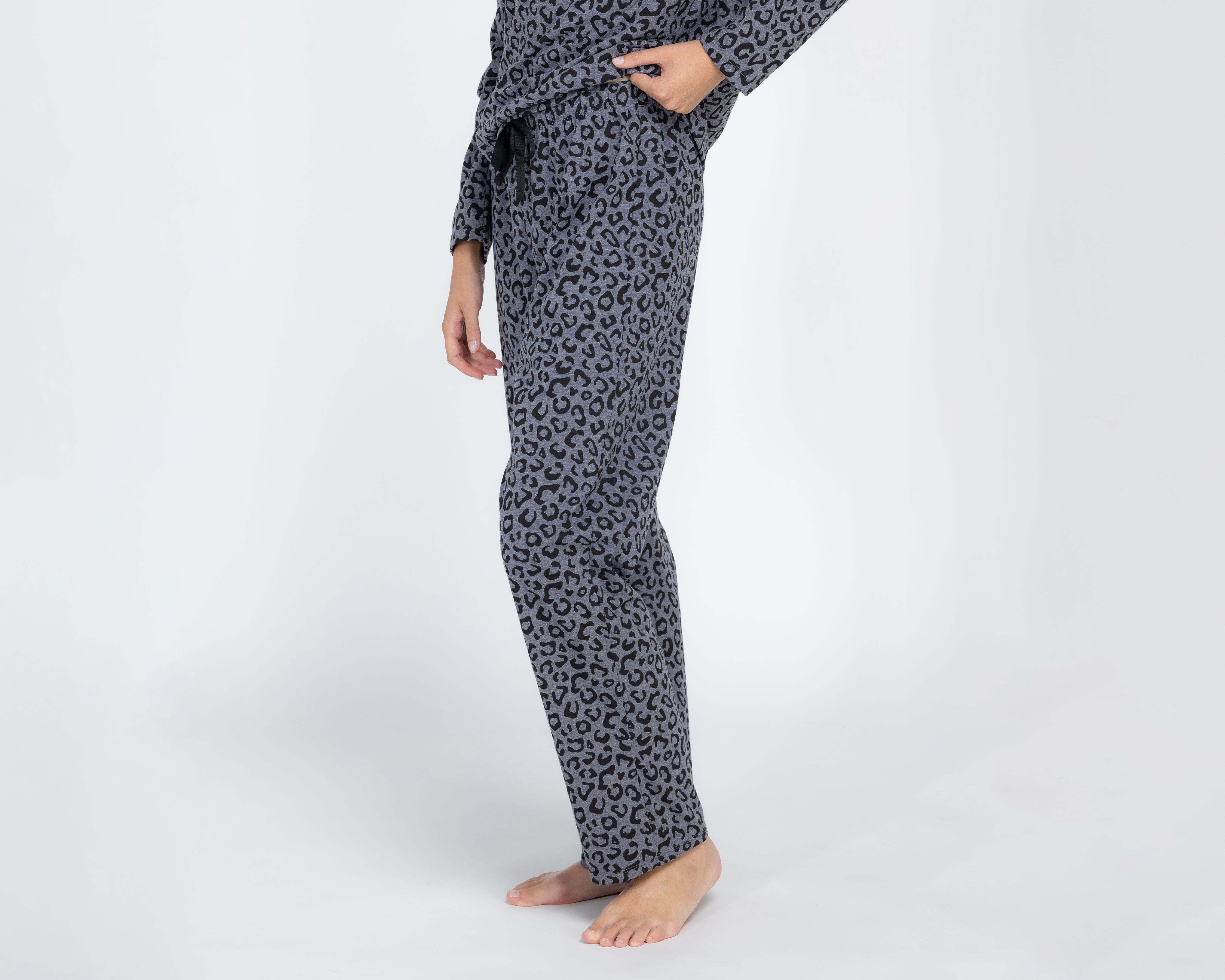 Foto 5 pulgar | Pijama Tops & Bottoms para Mujer 2 Piezas