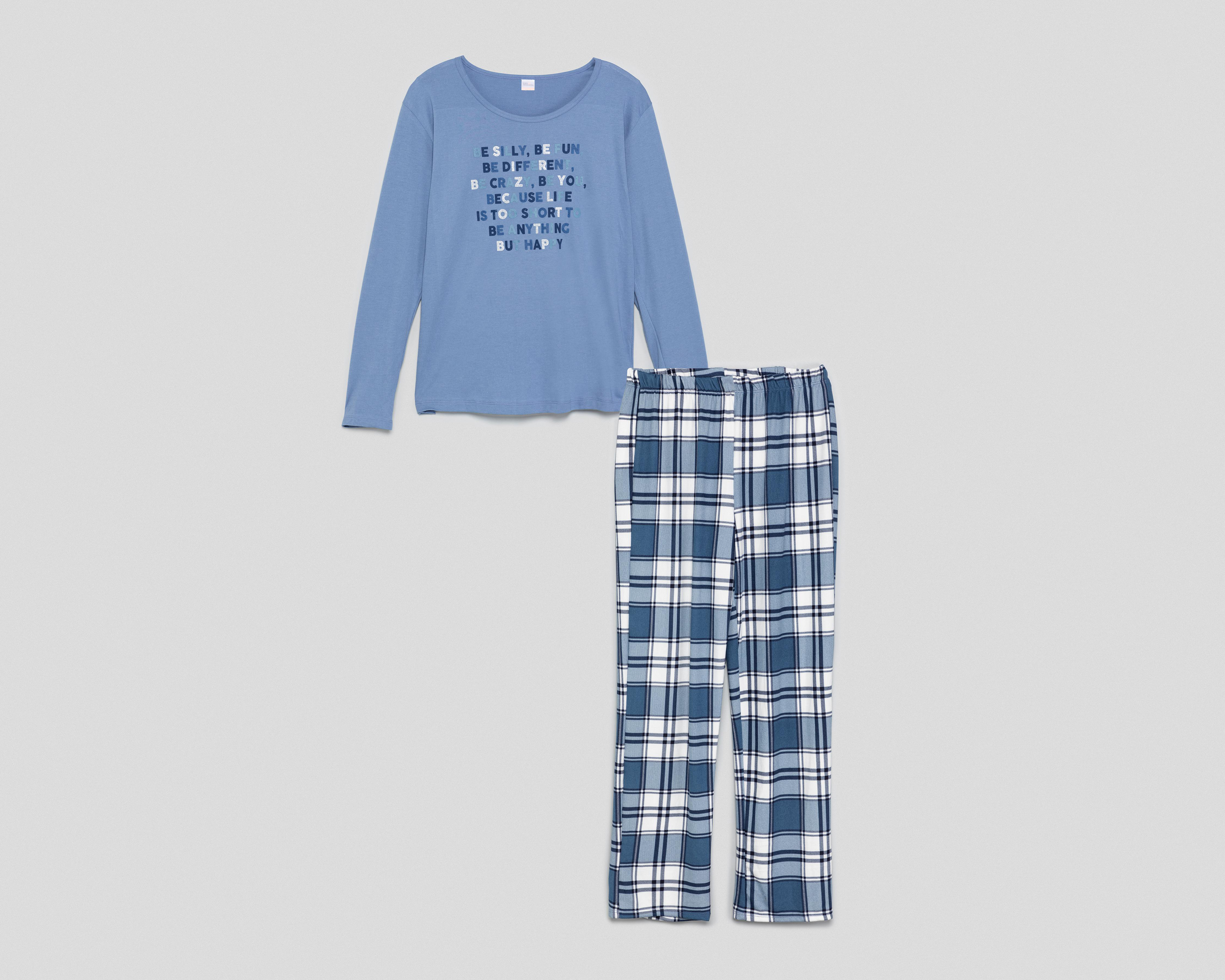 Foto 1 | Pijama Tops & Bottoms para Mujer 2 Piezas