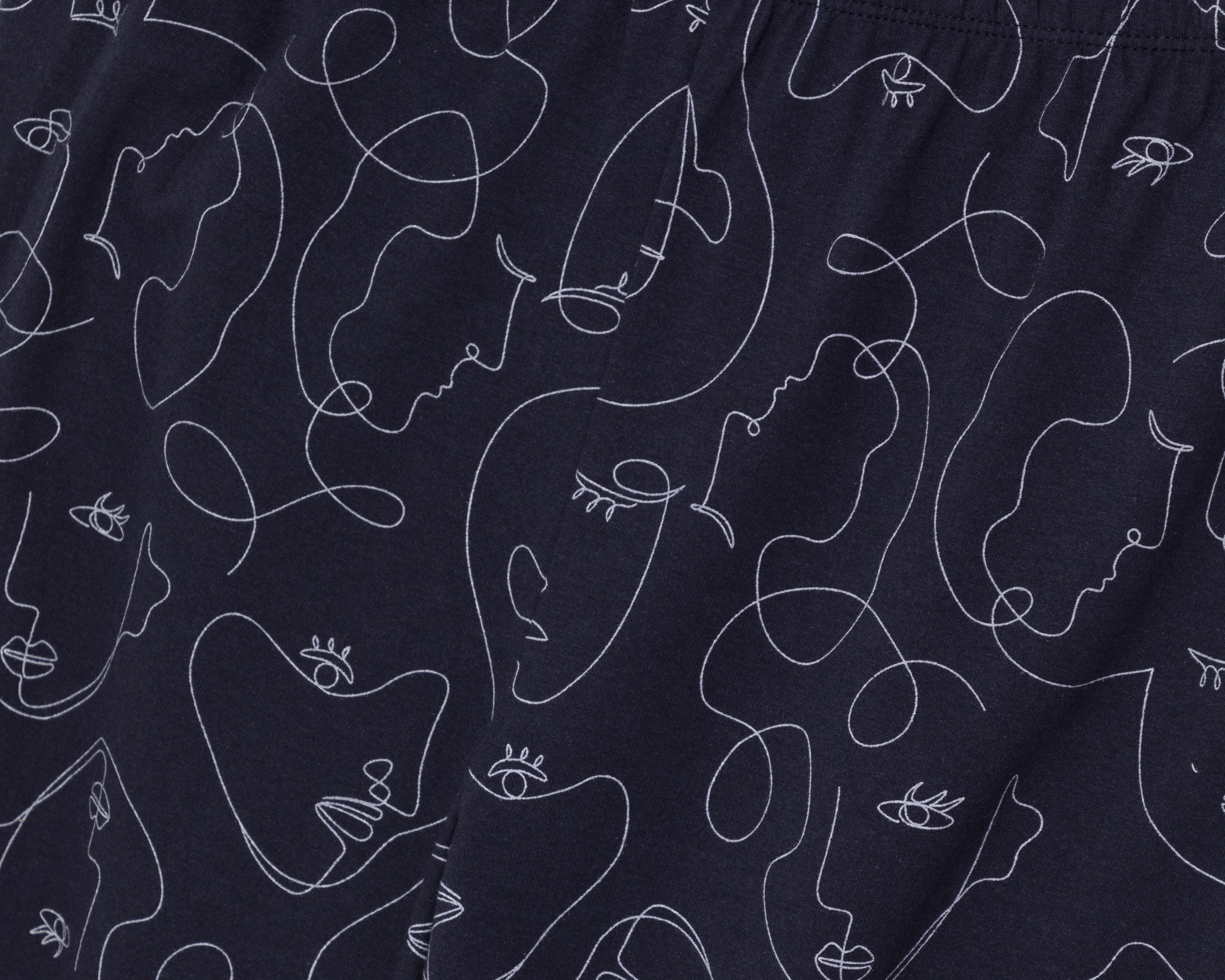 Foto 4 | Pijama Tops & Bottoms para Mujer 2 Piezas
