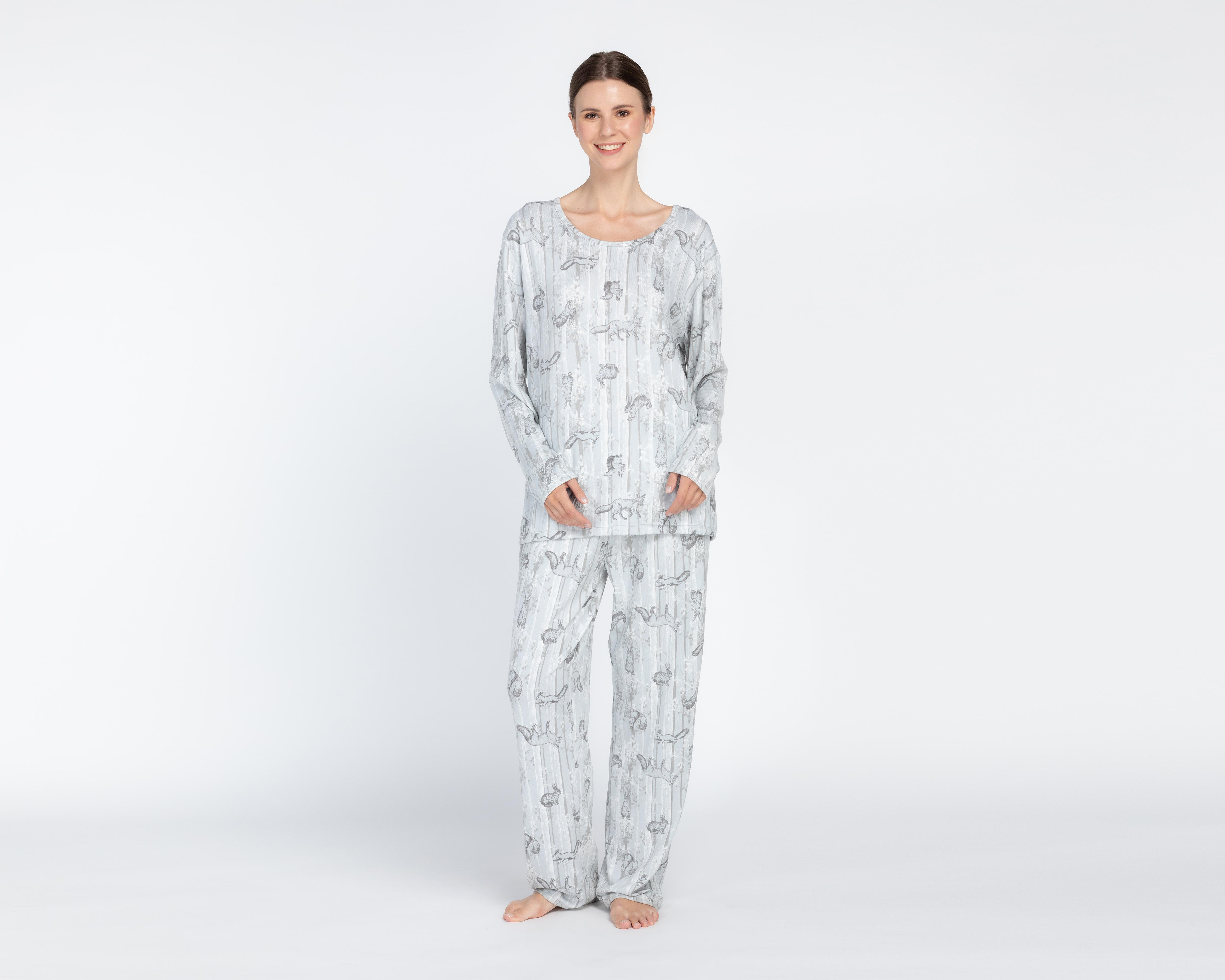 Foto 2 | Pijama Tops & Bottoms para Mujer 2 Piezas