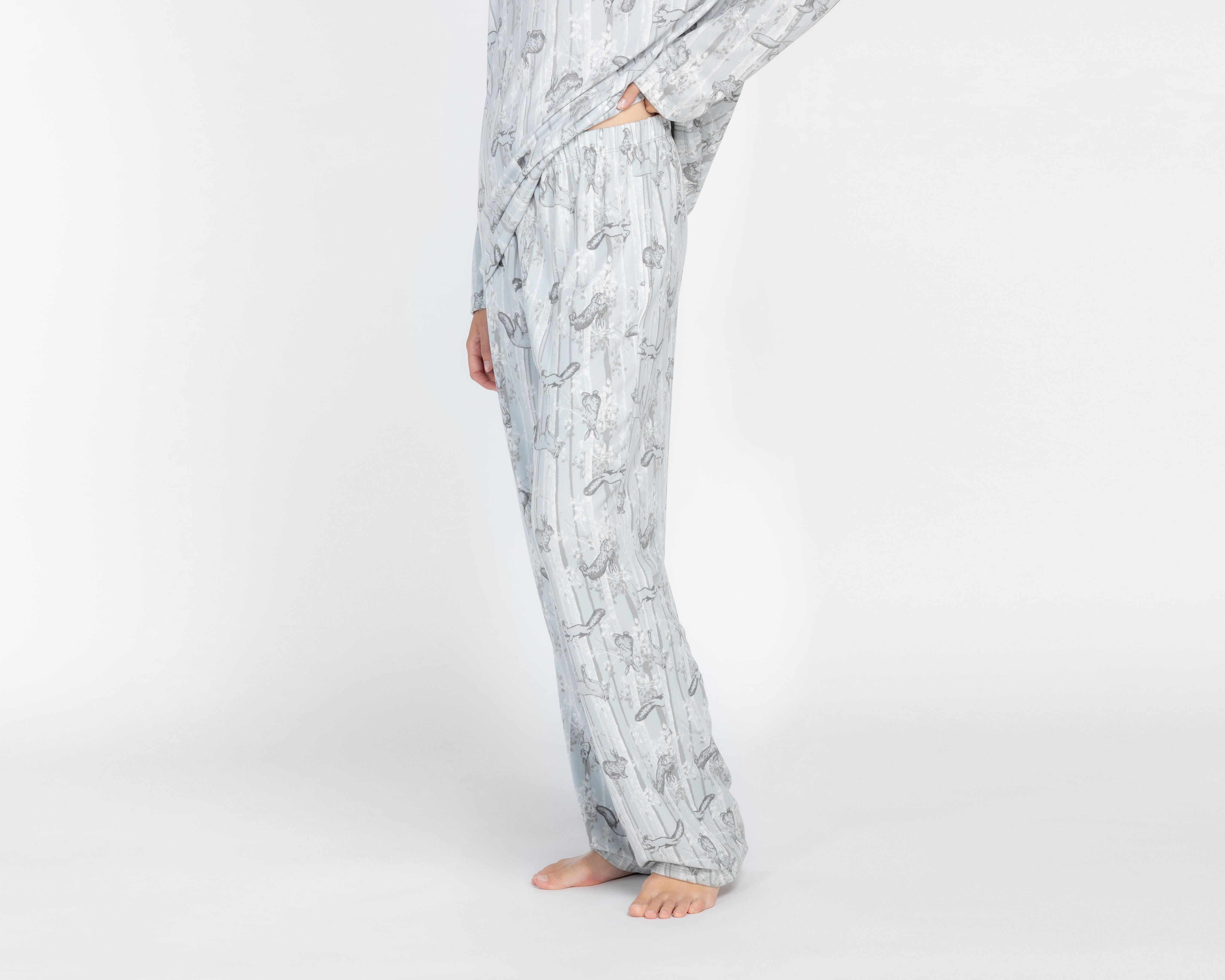 Foto 6 pulgar | Pijama Tops & Bottoms para Mujer 2 Piezas