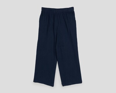 Foto 2 | Pantalón Ancho Sahara Azul Marino para Mujer