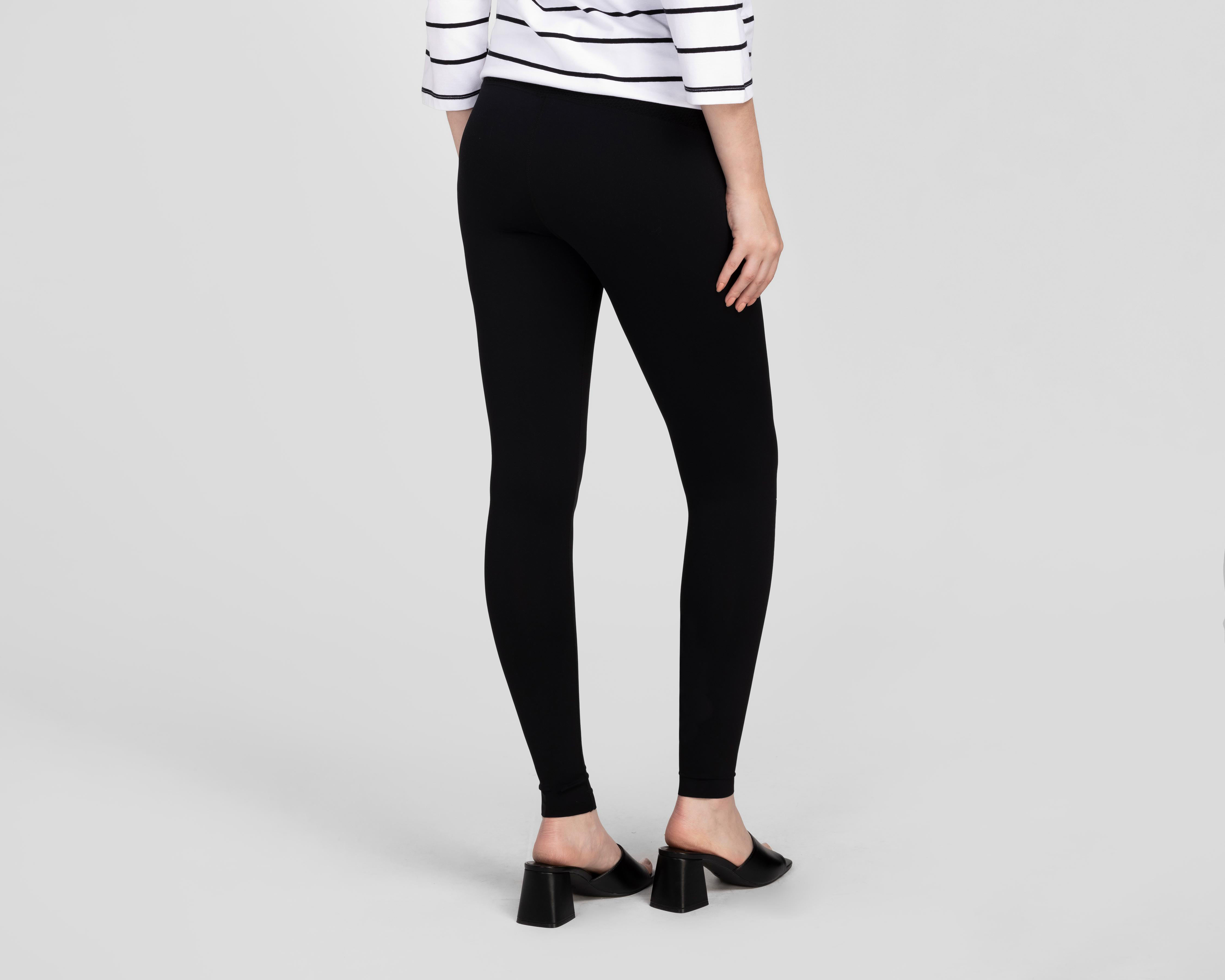 Foto 3 | Leggings de Maternidad Mamá Bella Negro