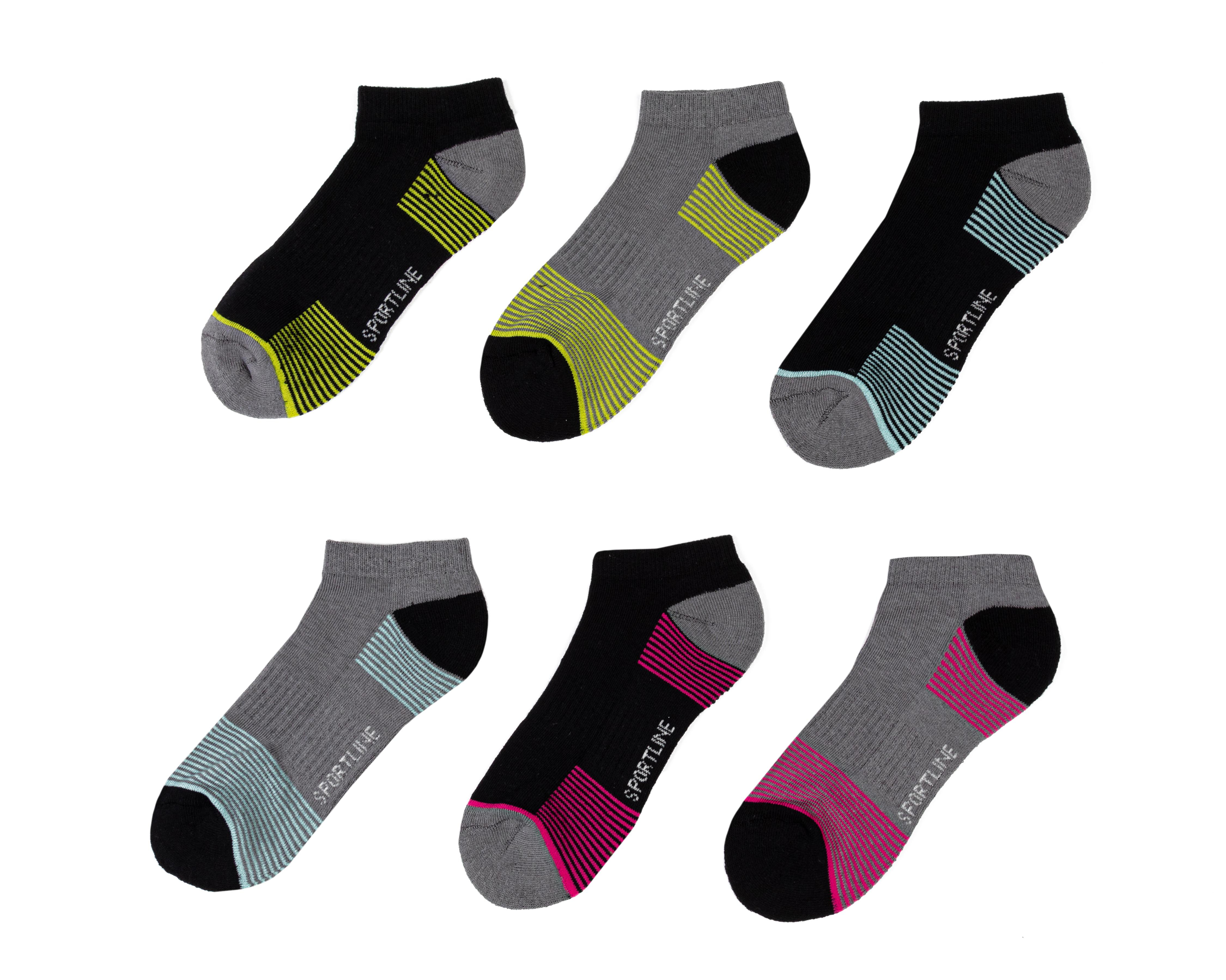 Calcetas Deportivas Sportline para Mujer 6 Pares