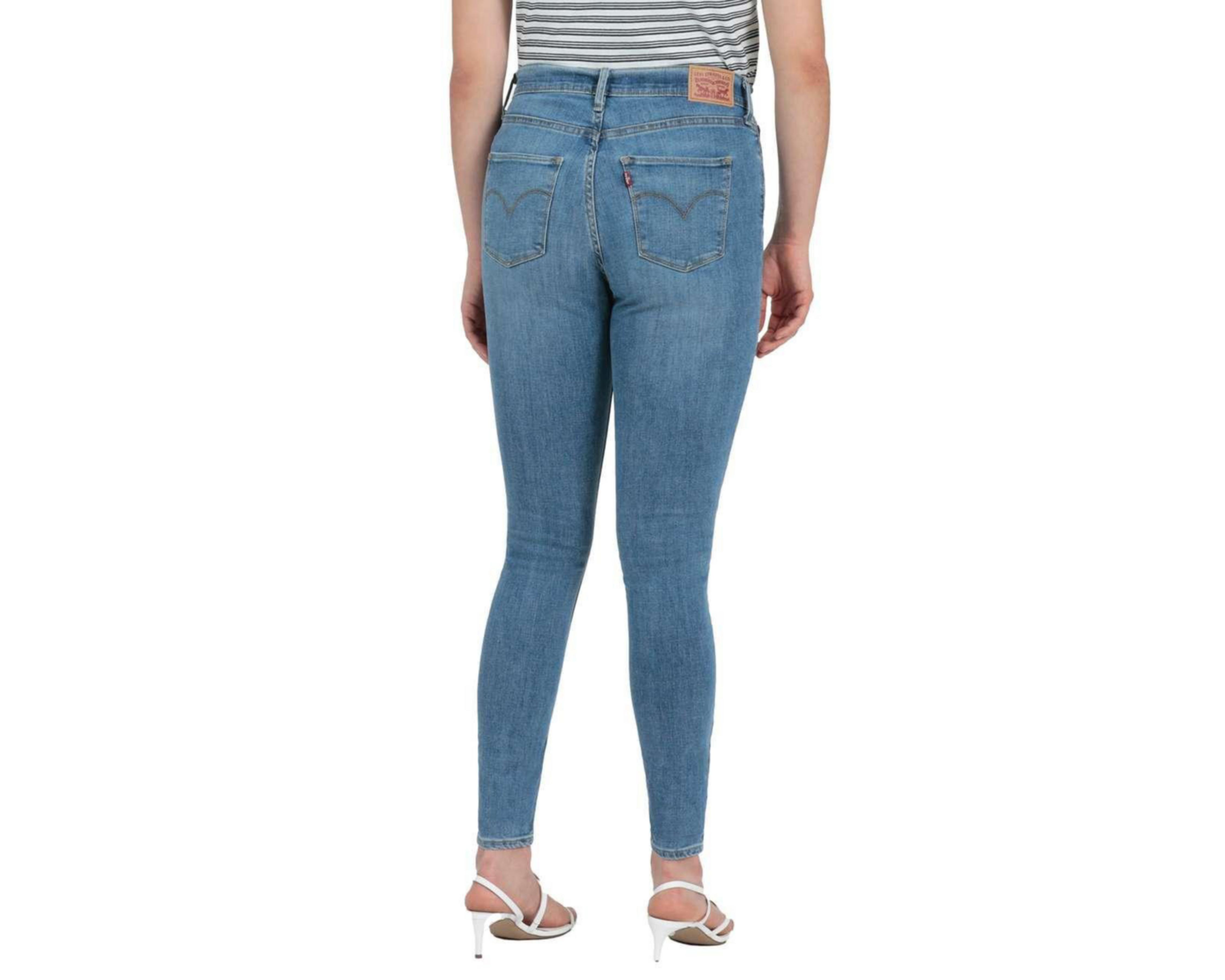 Foto 4 pulgar | Jeans Skinny Levi's para Mujer