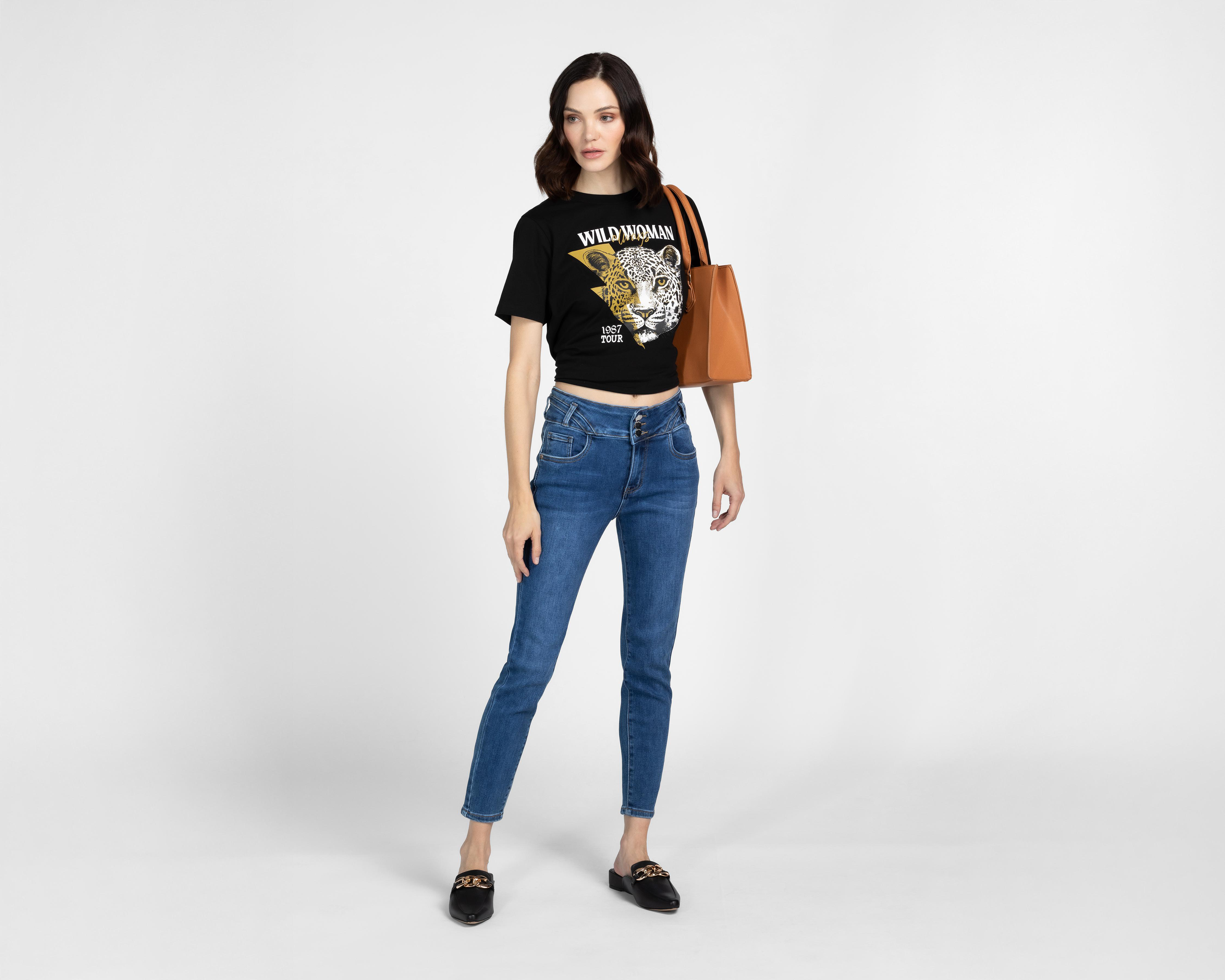 Foto 2 | Jeans Skinny Bebe para Mujer
