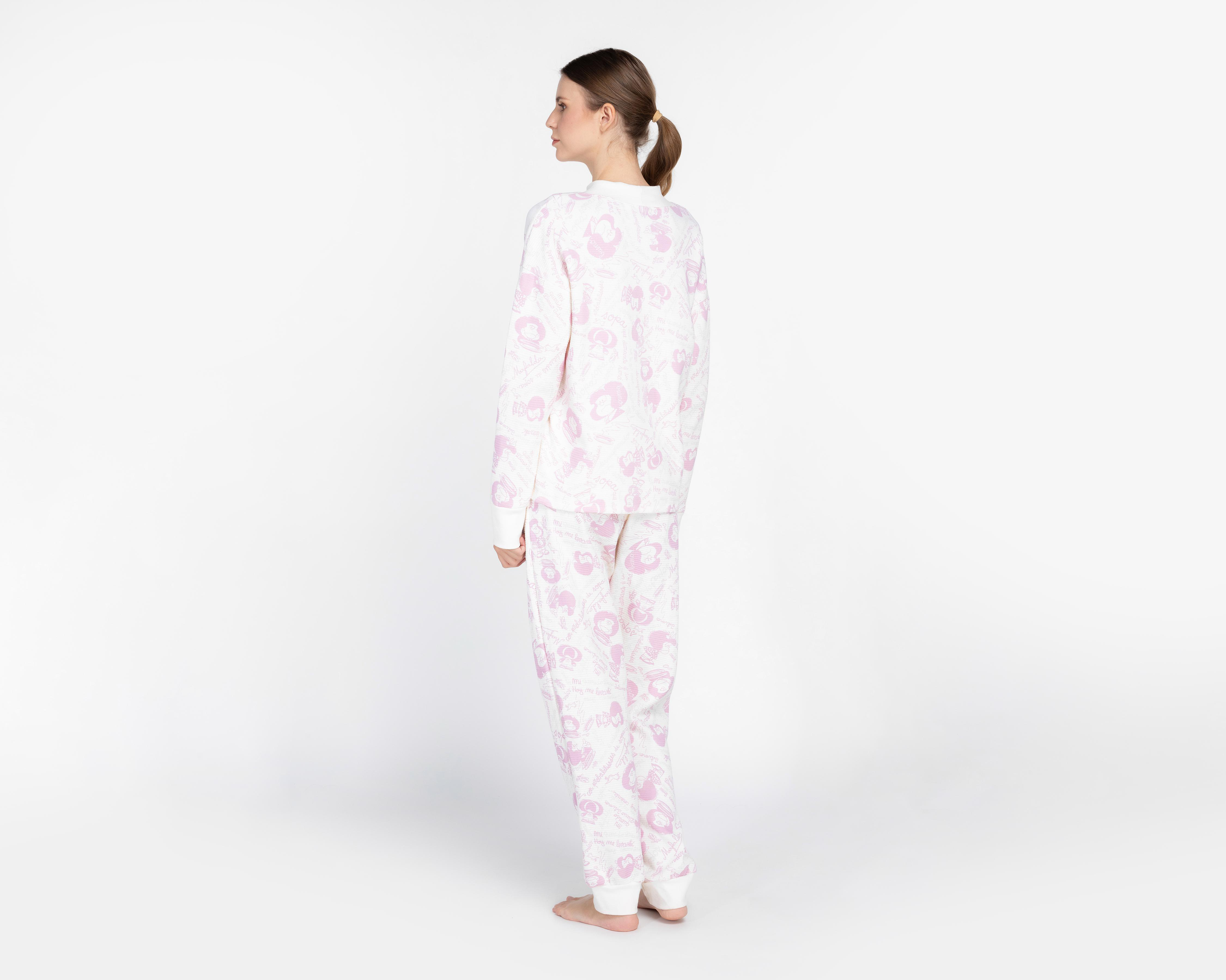 Foto 2 | Pijama Mafalda para Mujer 2 Piezas