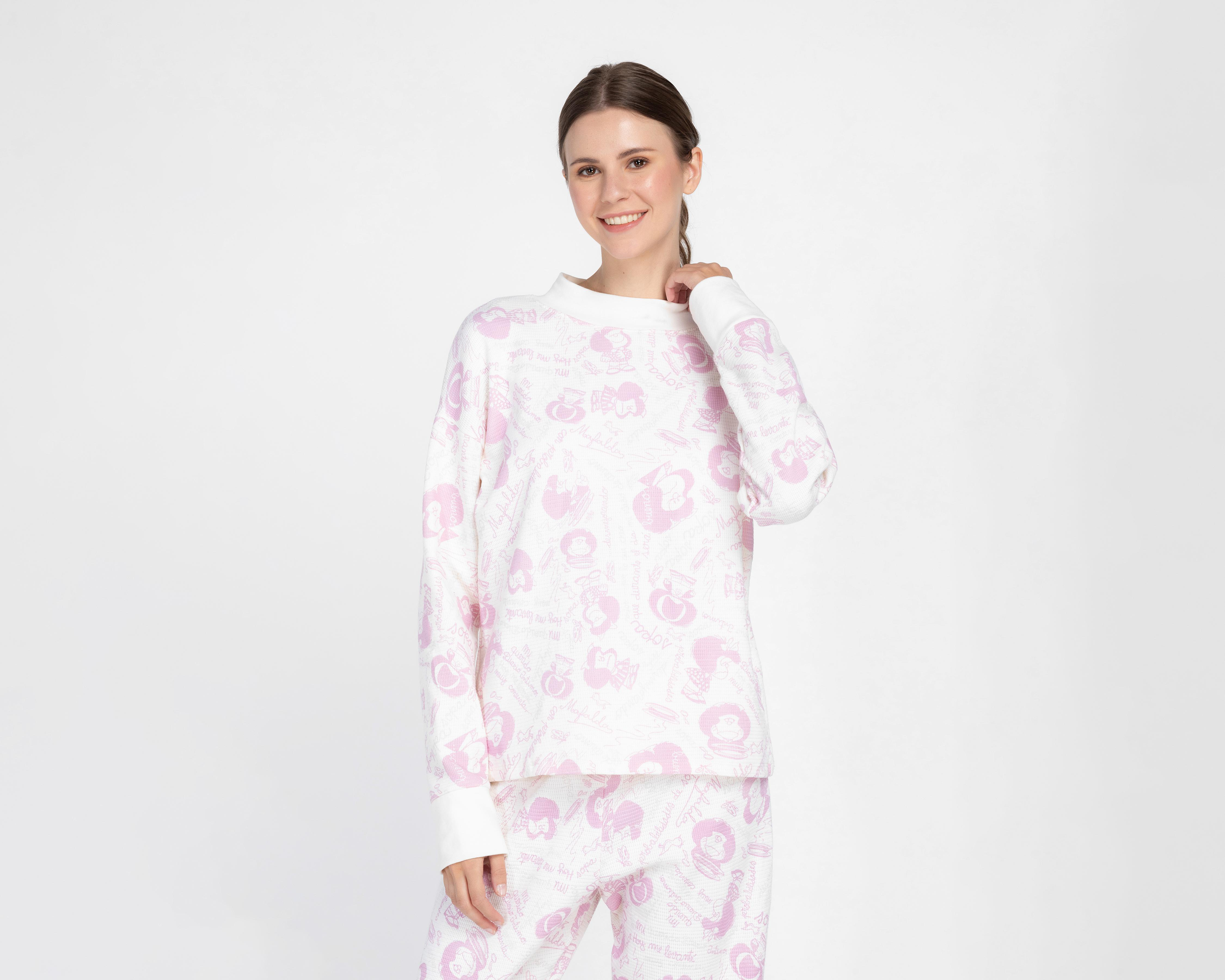 Foto 3 | Pijama Mafalda para Mujer 2 Piezas