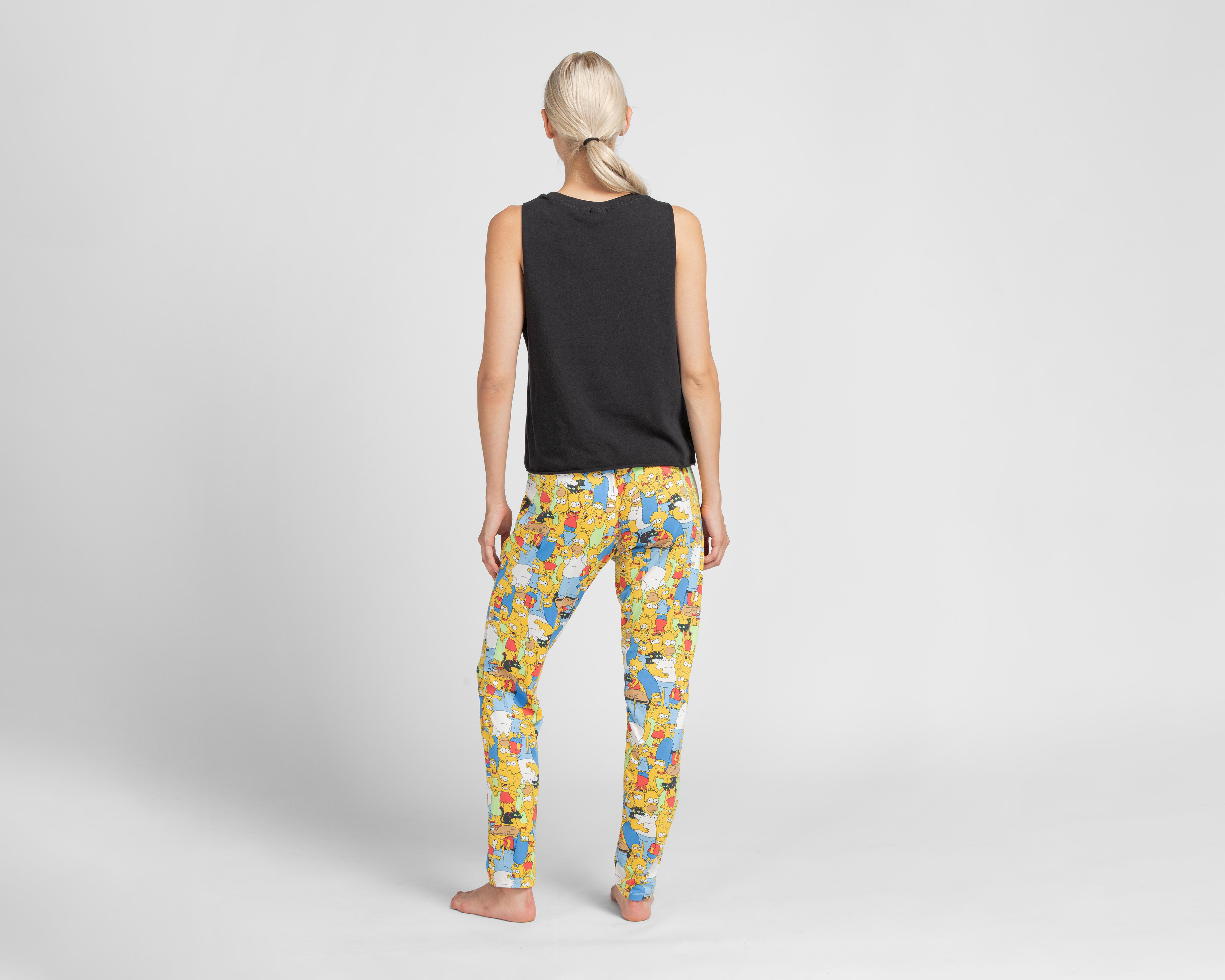 Foto 2 | Pijama The Simpsons para Mujer 2 Piezas
