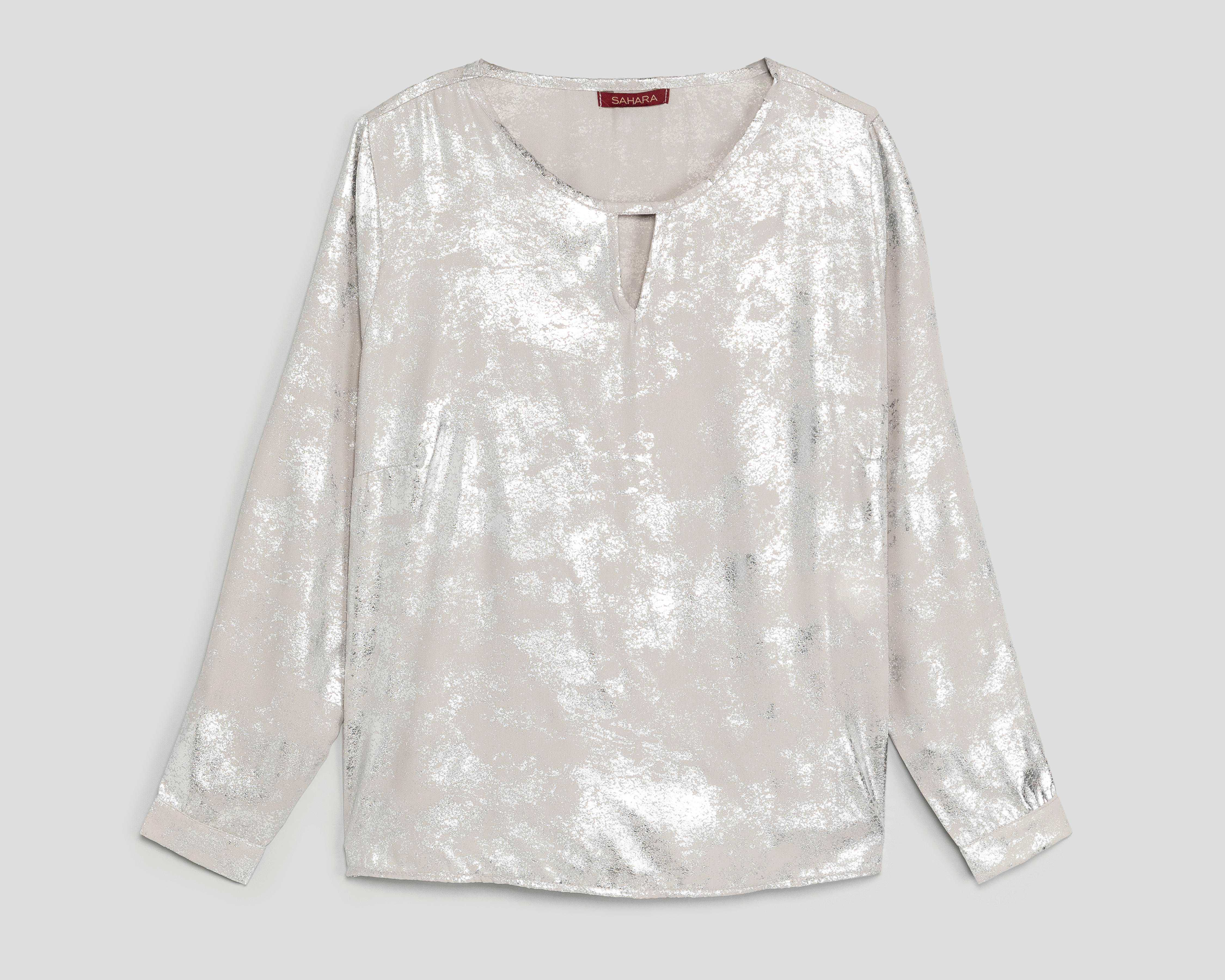 Foto 2 pulgar | Blusa Manga Larga Sahara para Mujer