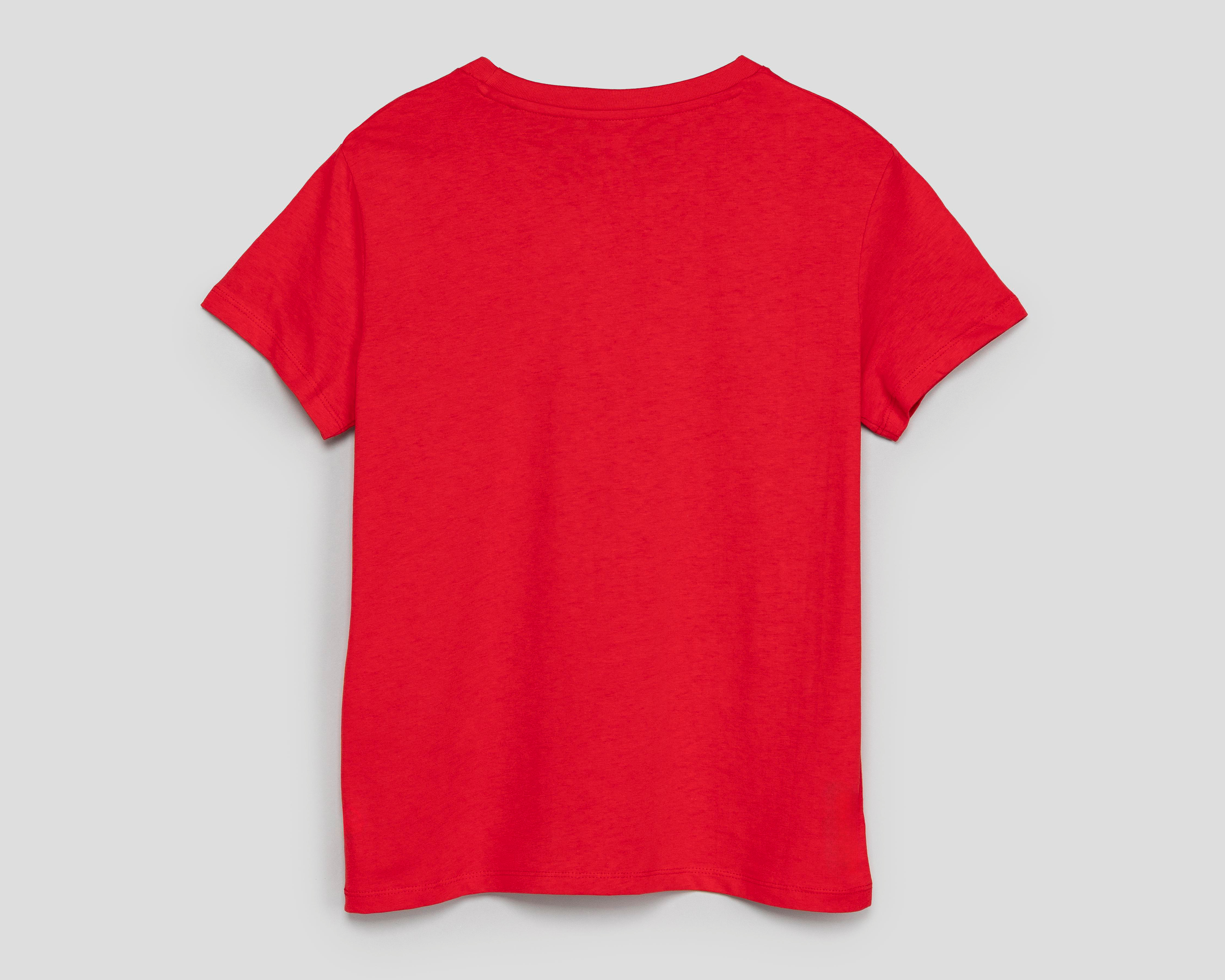 Foto 3 pulgar | Playera Cuello Redondo Roja Levi's para Mujer
