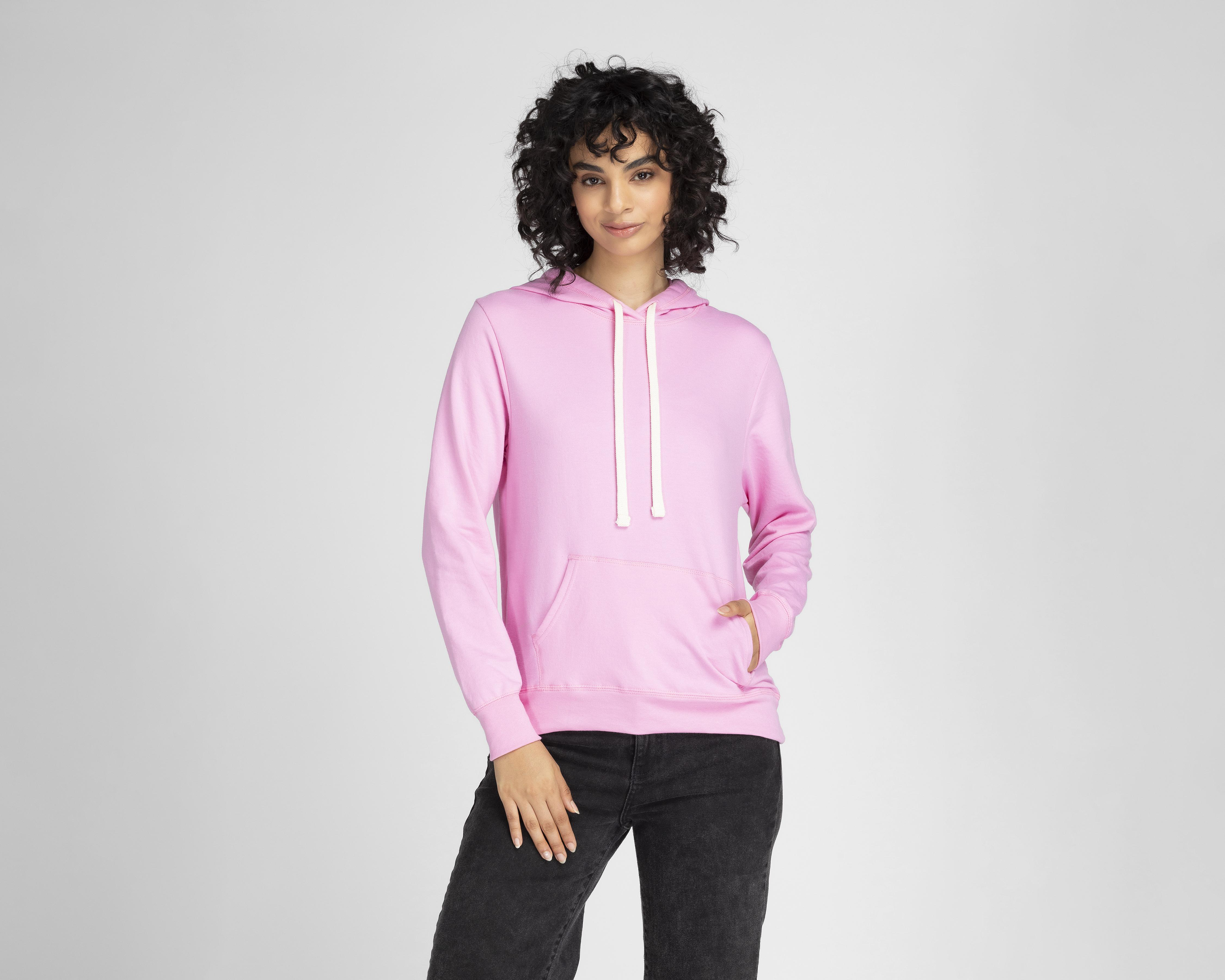 Foto 1 | Sudadera Optima con Rosa con Capucha