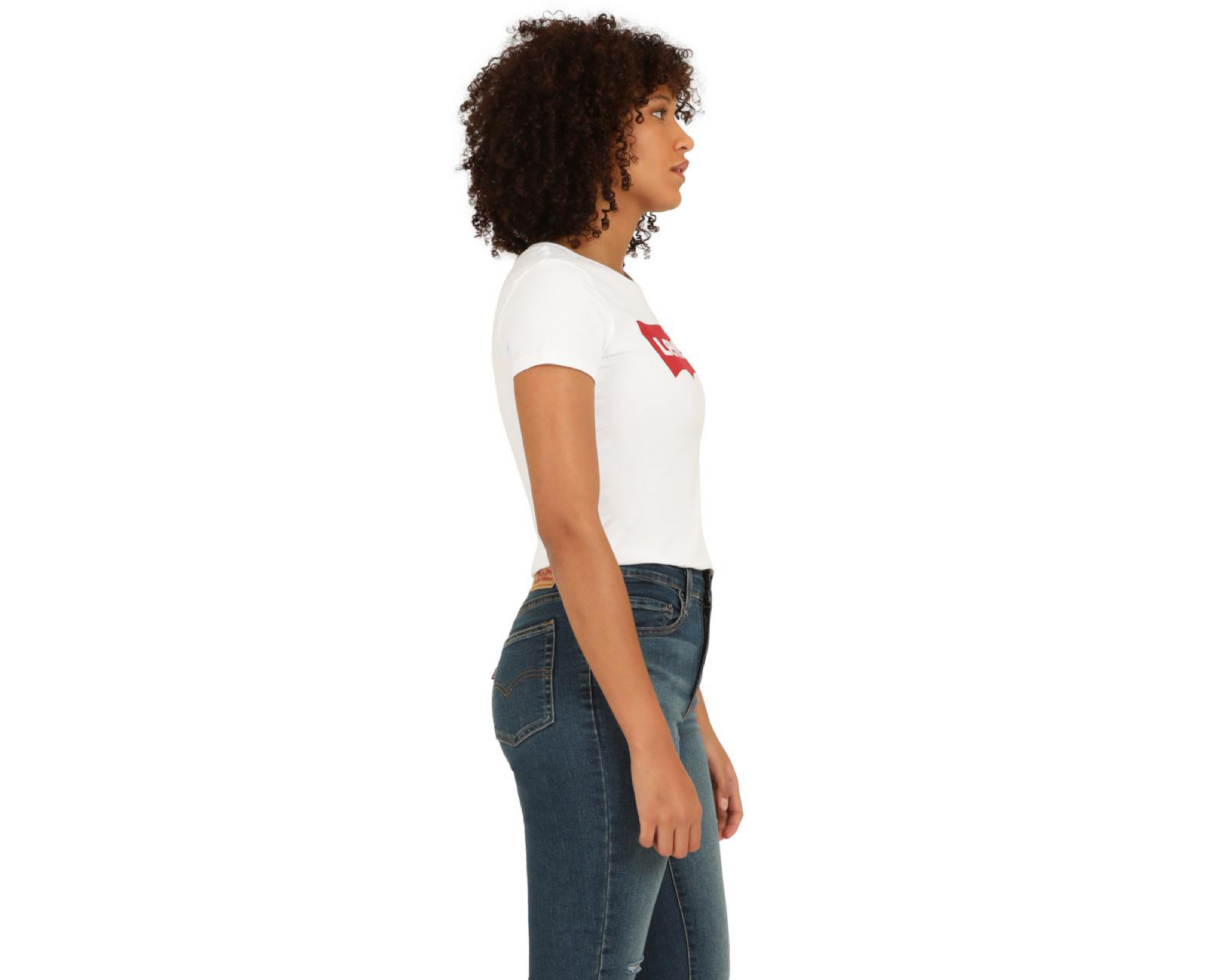 Foto 3 pulgar | Playera Levi's Manga Corta para Mujer