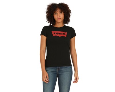 Foto 1 | Playera Levi's Manga Corta para Mujer
